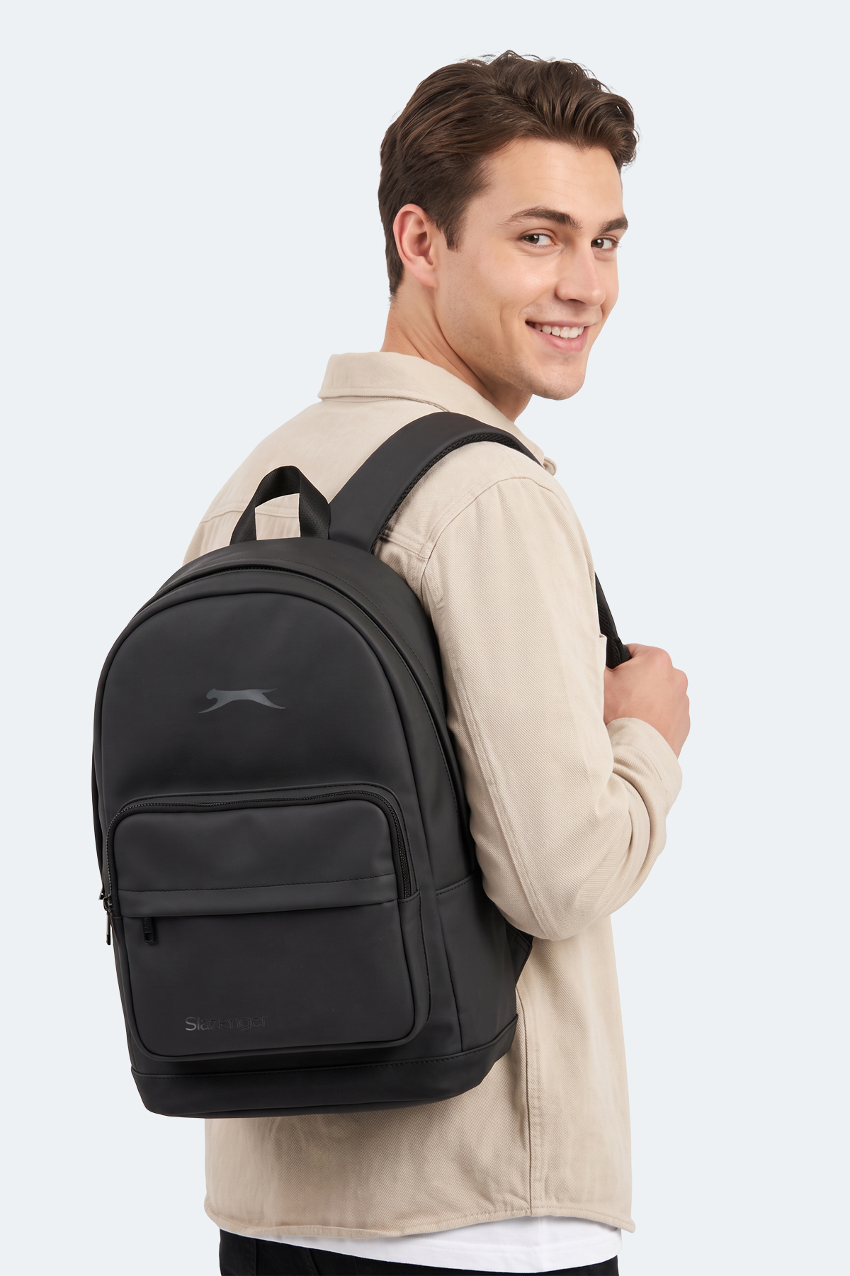 SLAZENGER LENDRIA Unisex Siyah Sırt Çantası görsel 2