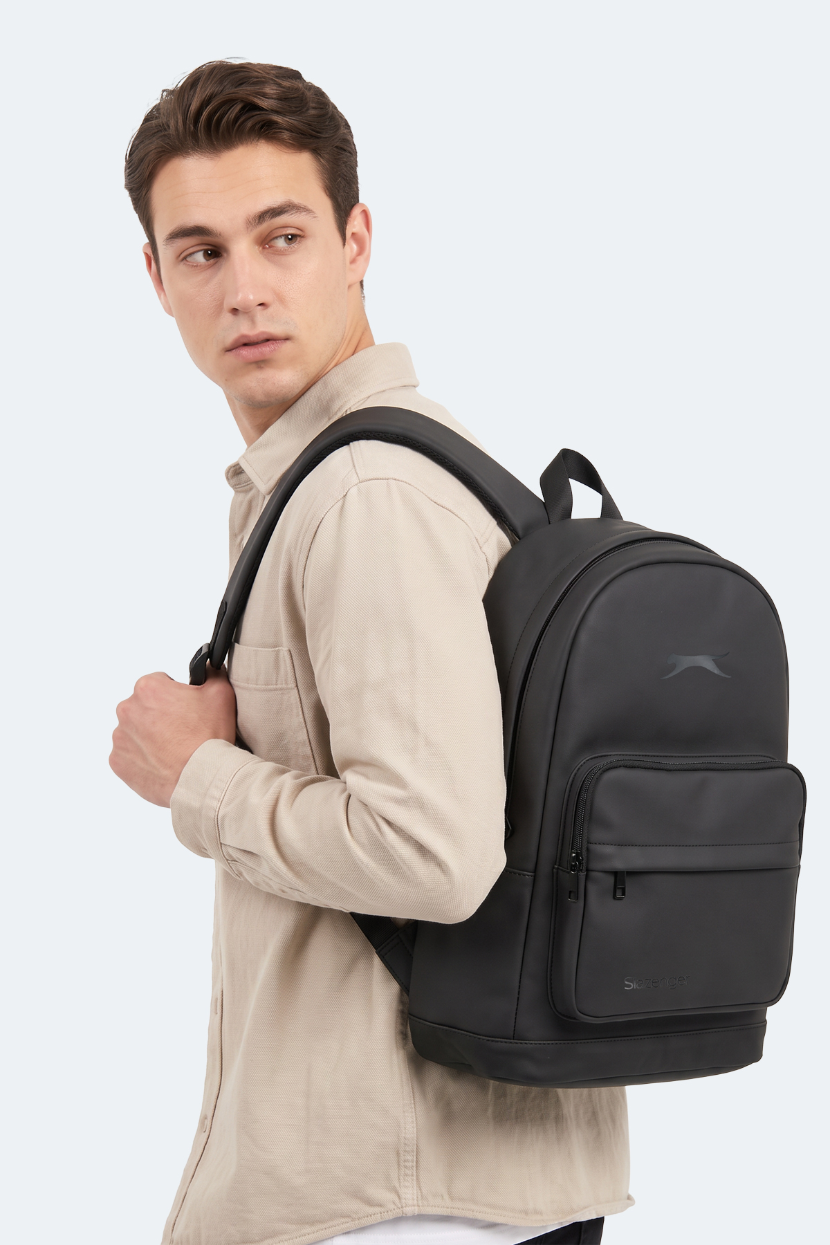 SLAZENGER LENDRIA Unisex Siyah Sırt Çantası görsel 4