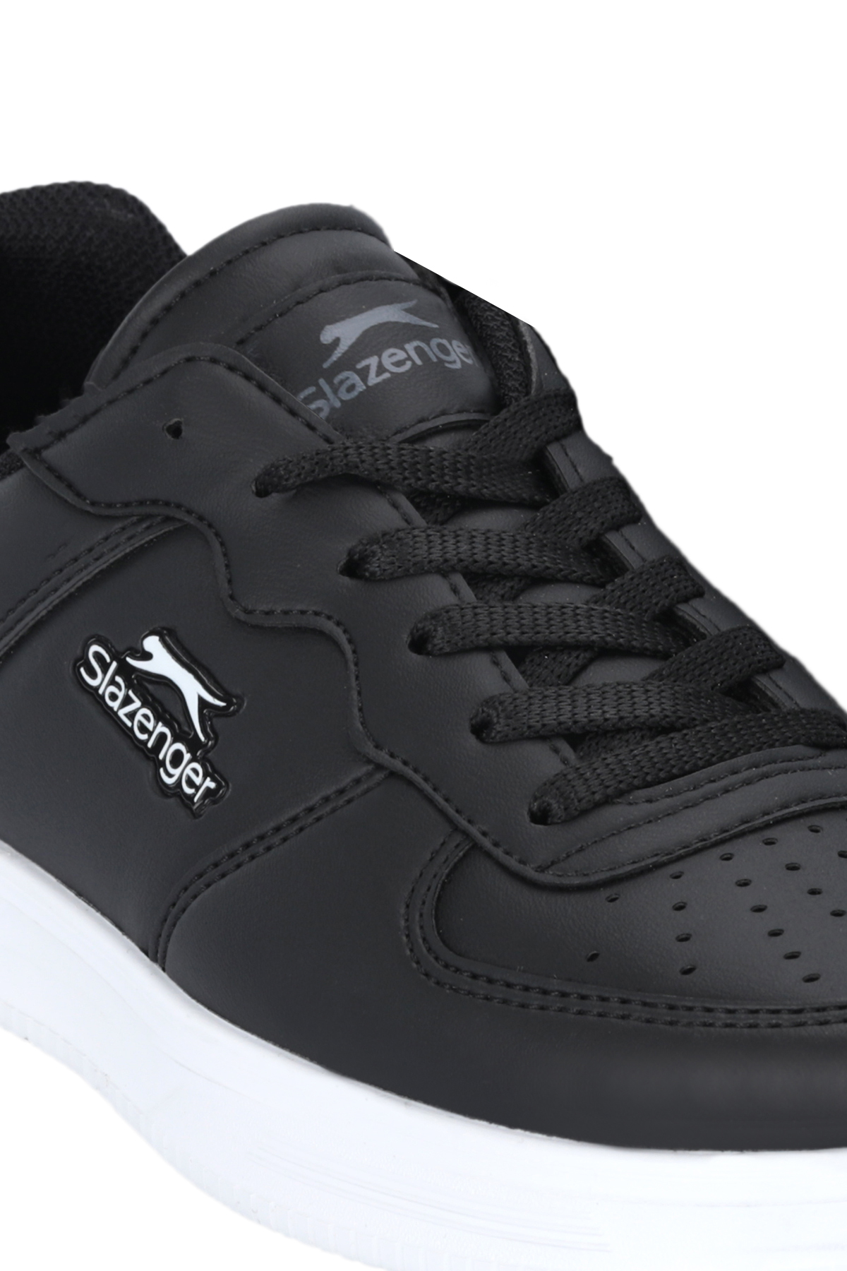 SLAZENGER ZYCRON I Kadın Siyah / Beyaz Günlük Spor Ayakkabısı görsel 4