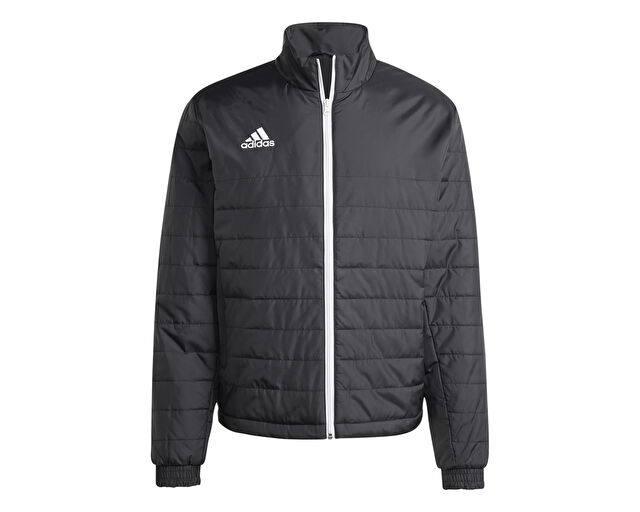 Adidas Ent22 Ljkt Erkek Futbol Antrenman Montu IB6070 Siyah görsel 4