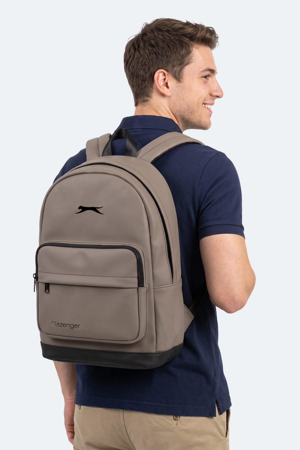 SLAZENGER LENDRIA Unisex Bej Sırt Çantası görsel 2