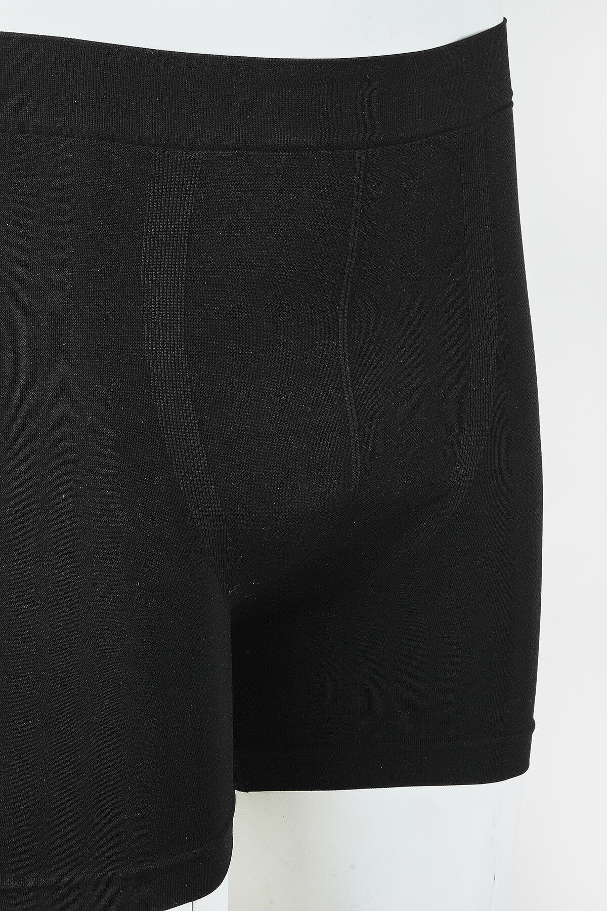 NBB Siyah Seamless Erkek Boxer görsel 2