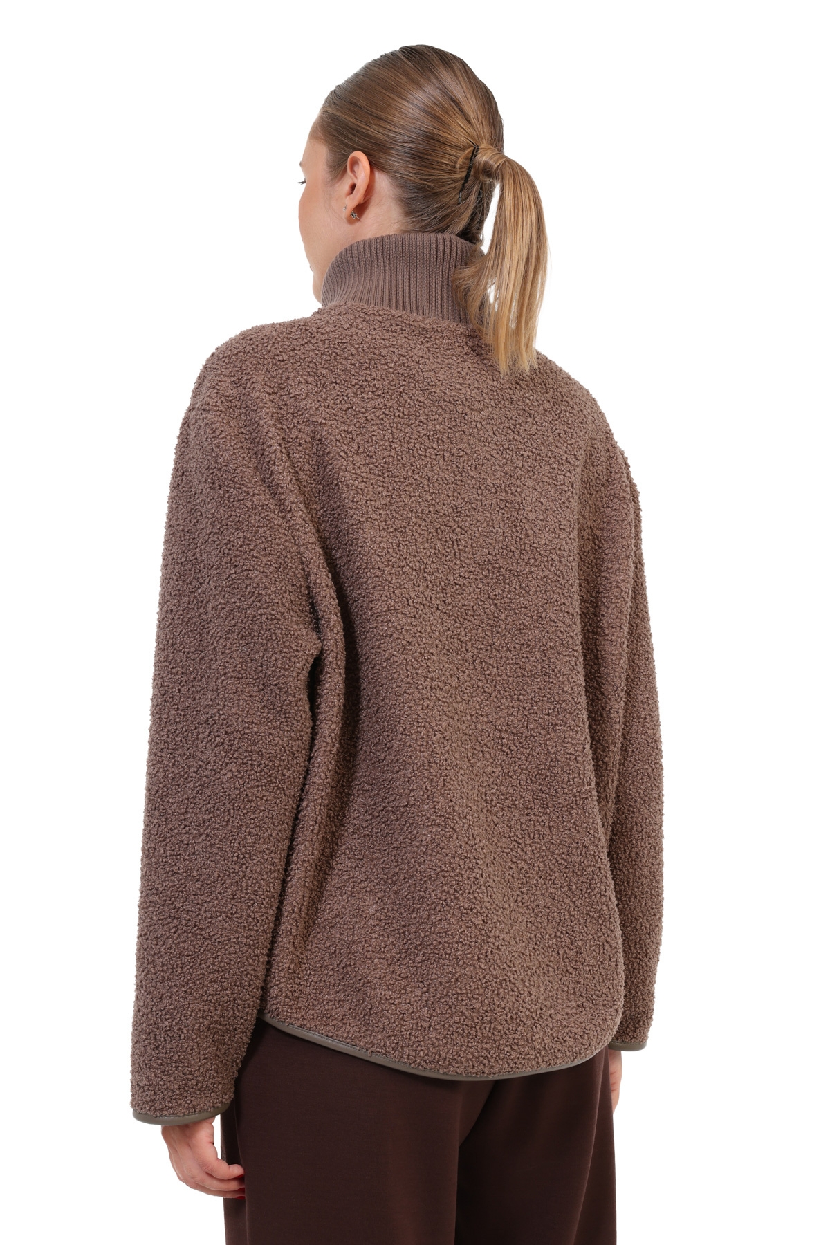 Lumberjack Sweatshirt Kadın Kahverengi WL 6MALFOY görsel 2