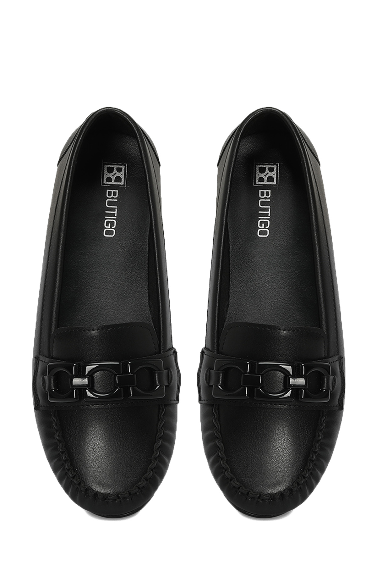 Butigo 25S-116 5FX Siyah Kadın Loafer görsel 4