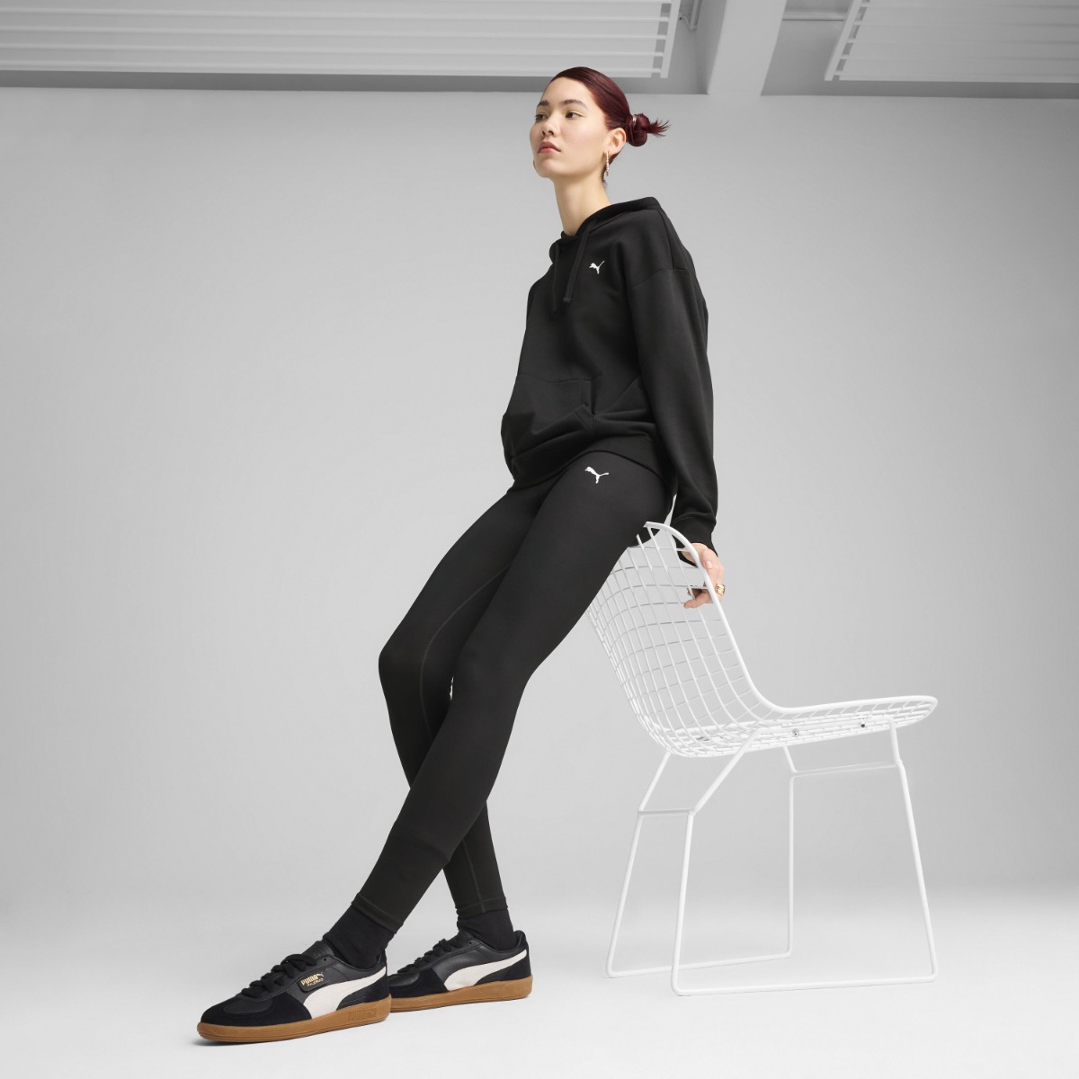Puma Essentials Poly Kadın Siyah Tayt görsel 2