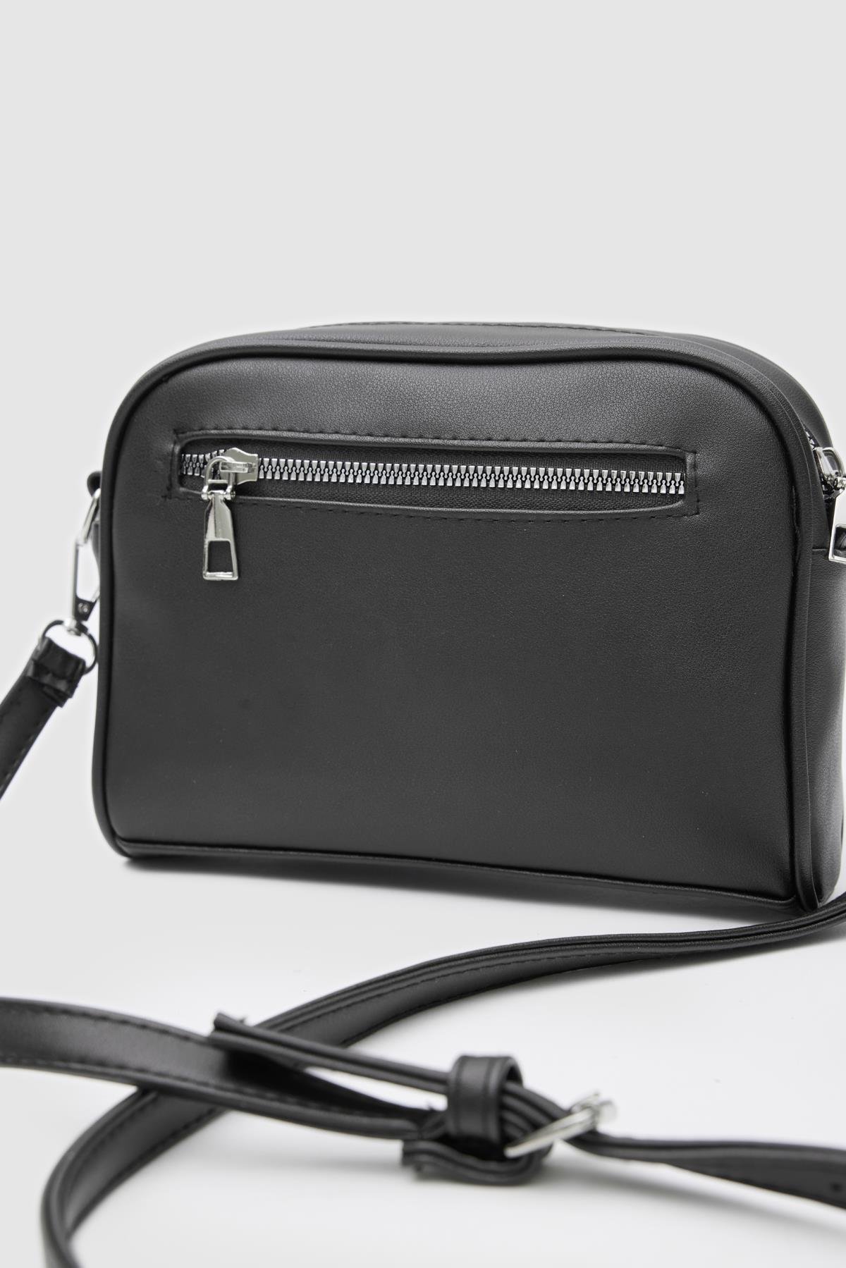 Shulebags Hana Basic Çapraz Çanta Siyah görsel 6