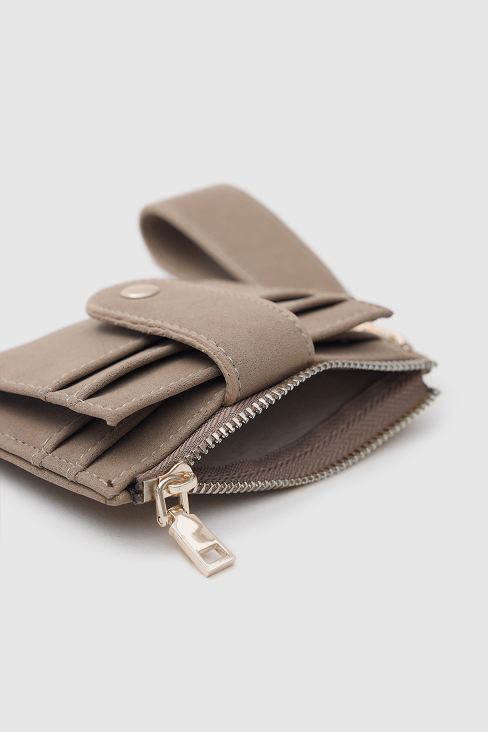 Shulebags Pike Süet Kadın Kartlık Bej görsel 4