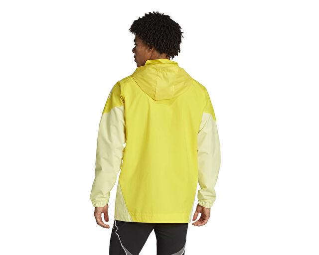 Adidas Tiro25C Aw Jkt Erkek Futbol Antrenman Yağmurluk JI8958 Sarı görsel 2