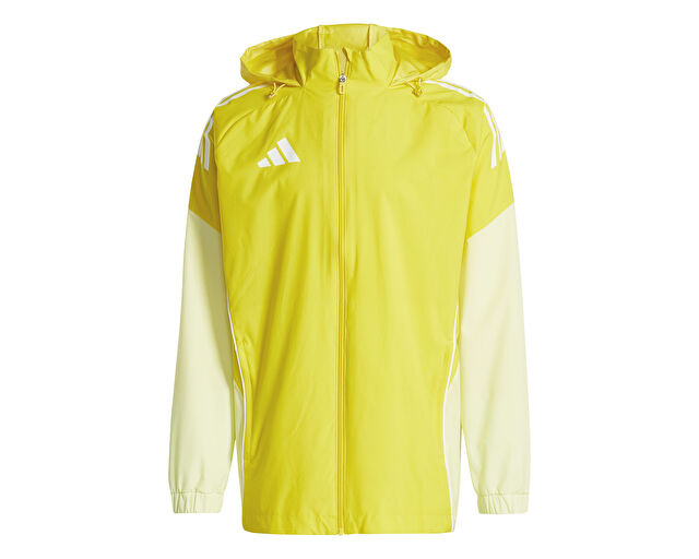 Adidas Tiro25C Aw Jkt Erkek Futbol Antrenman Yağmurluk JI8958 Sarı görsel 7