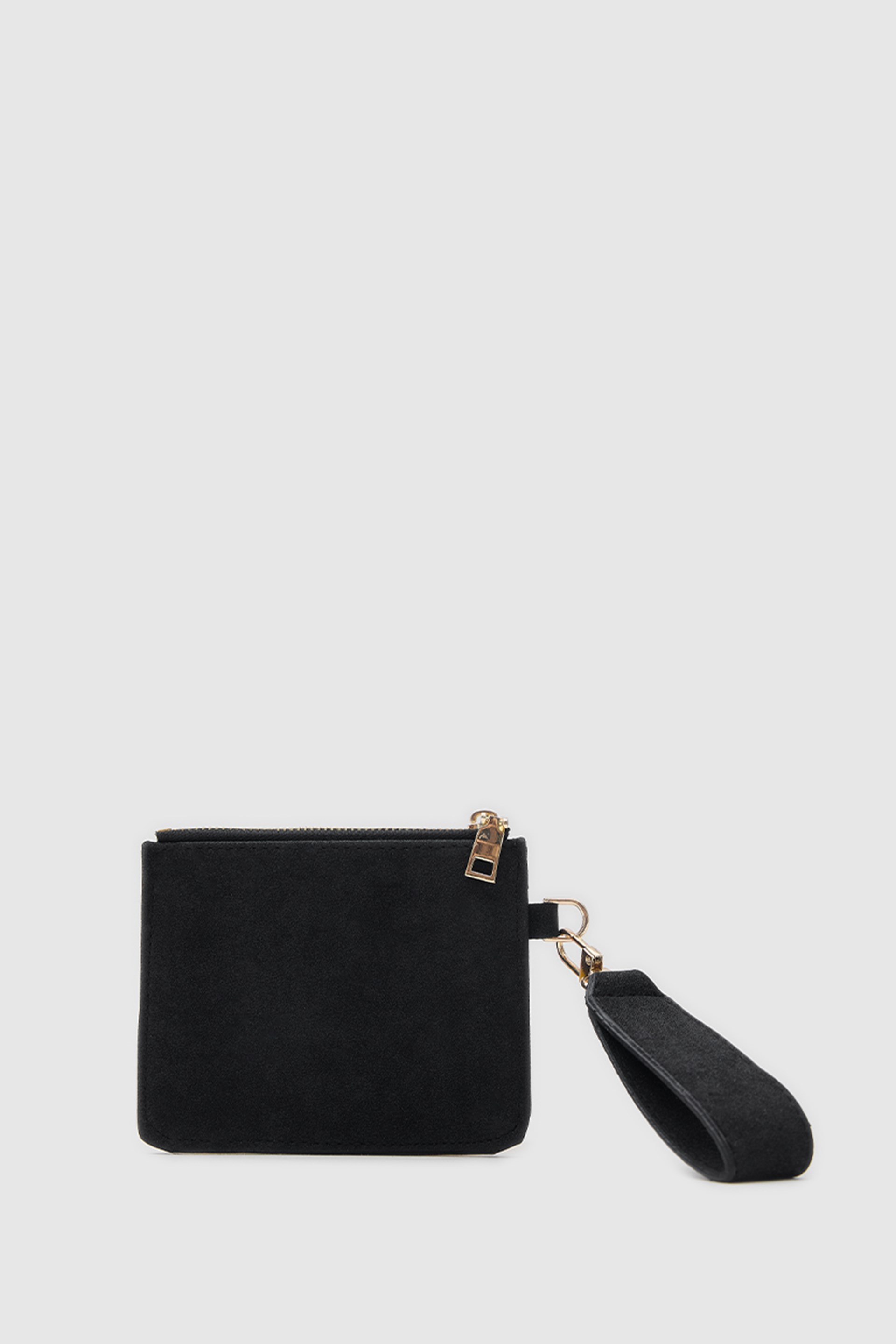 Shulebags Pike Süet Kadın Kartlık Siyah görsel 5