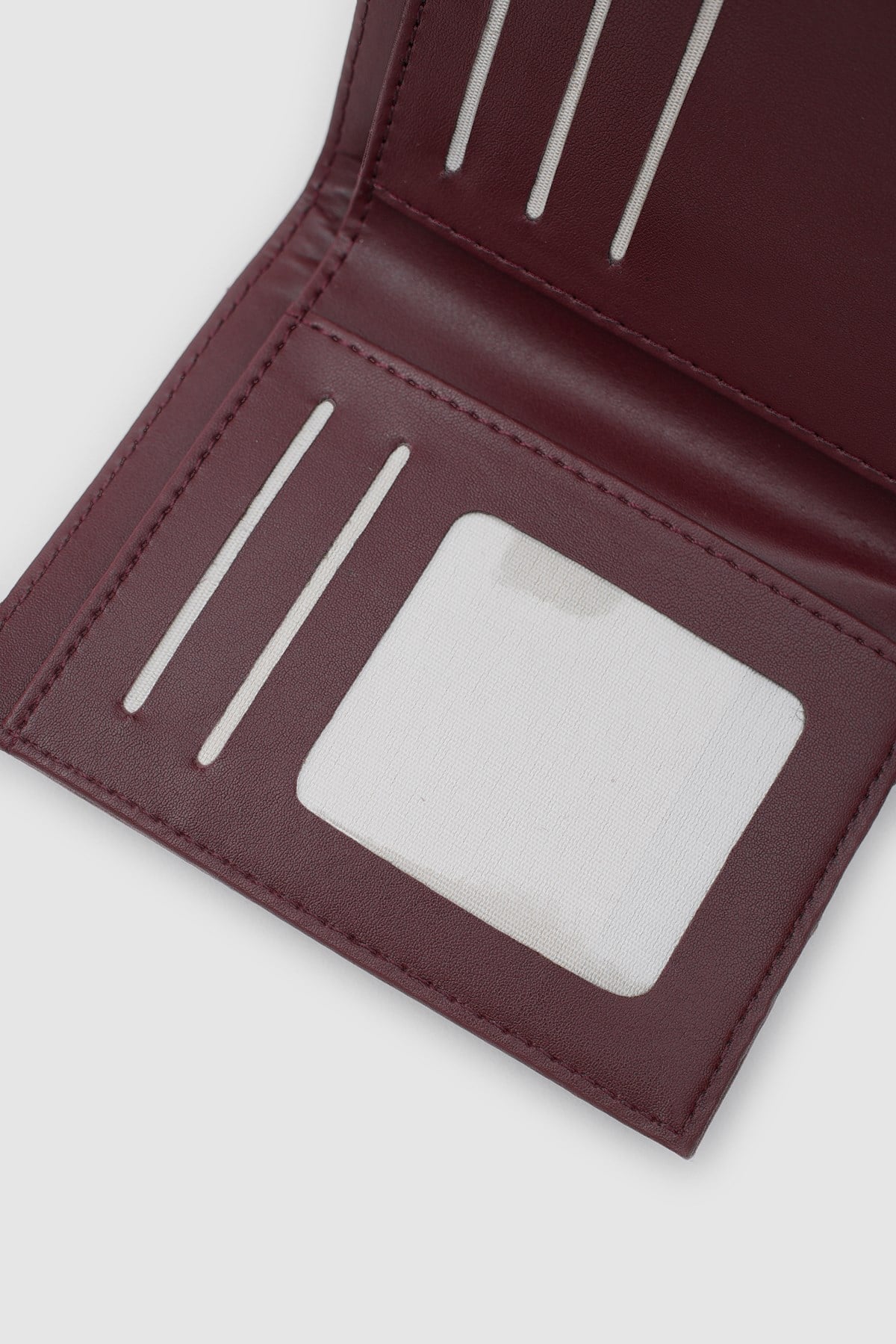 Shulebags Rosa Kroko Desenli Kadın Kartlık Bordo görsel 5