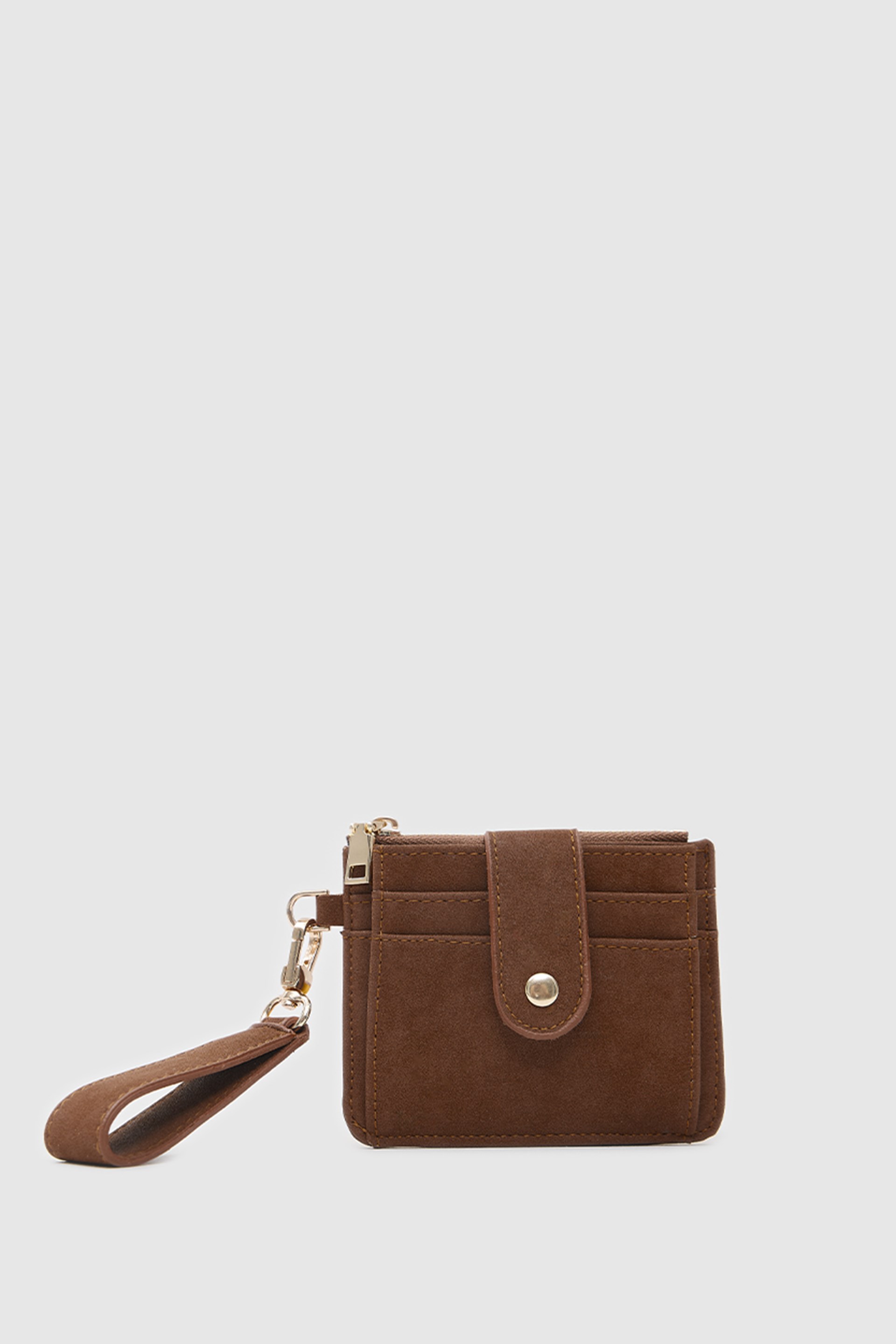 Shulebags Pike Süet Kadın Kartlık Taba