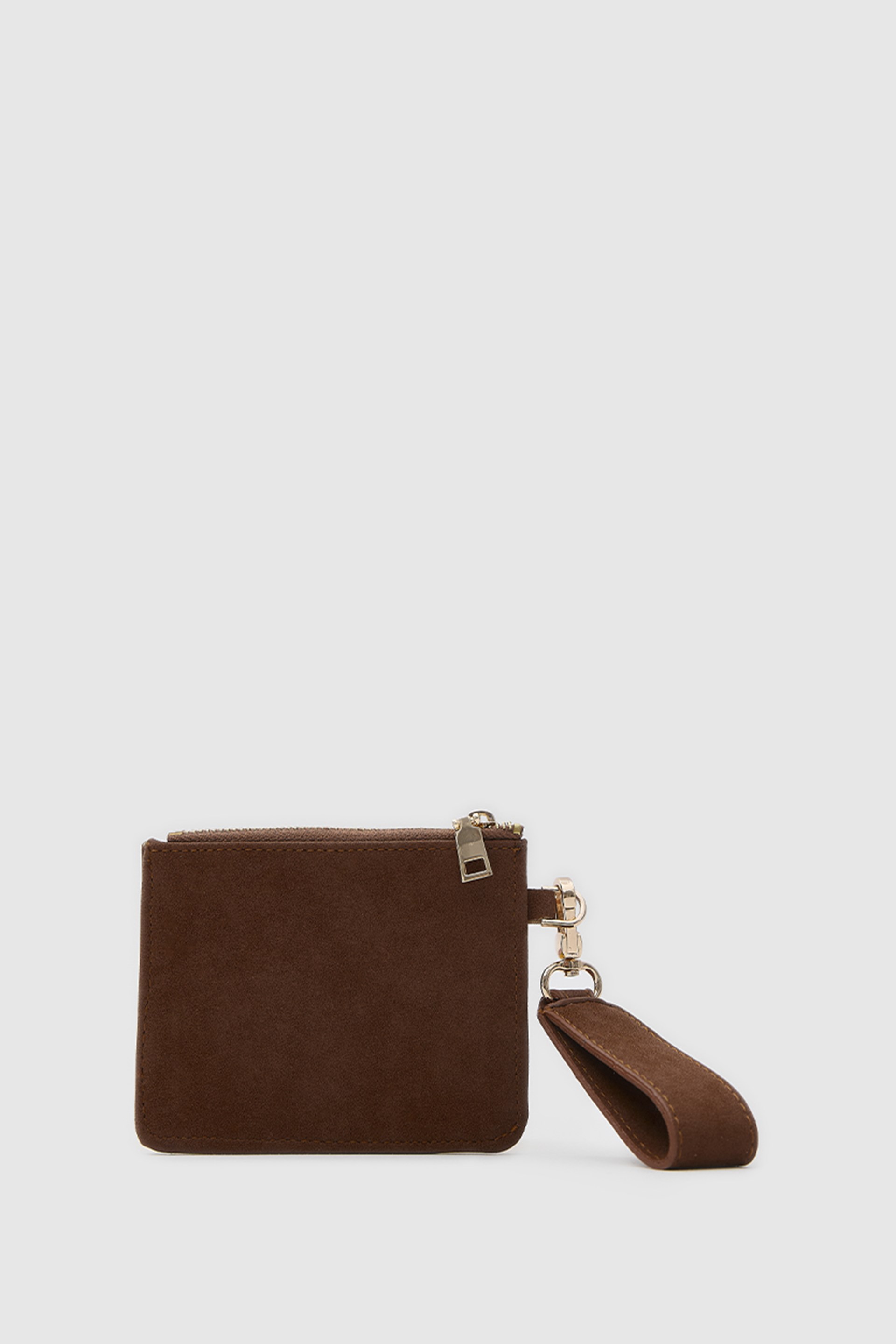 Shulebags Pike Süet Kadın Kartlık Taba görsel 5