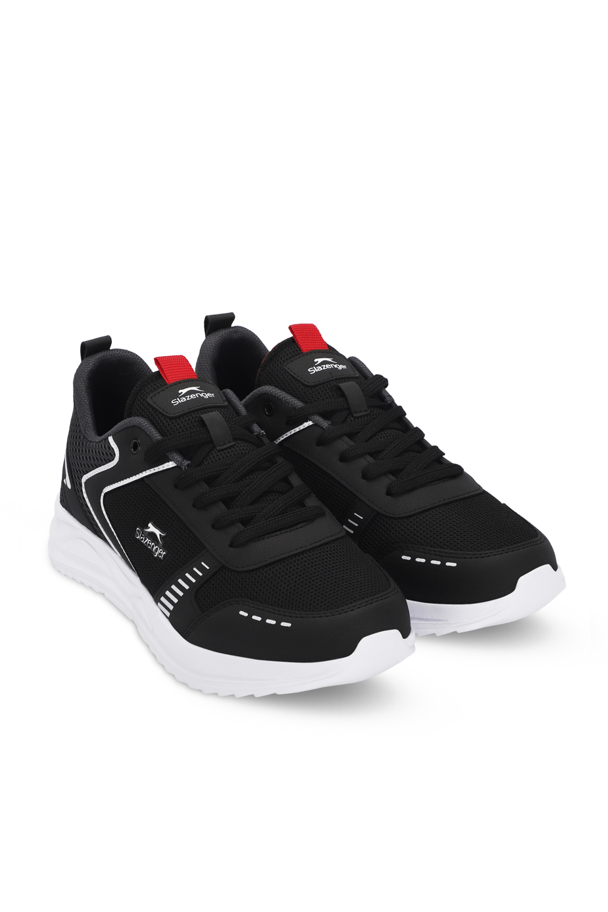 SLAZENGER GUMMY I Kadın Siyah / Beyaz Koşu & Yürüyüş Spor Ayakkabısı