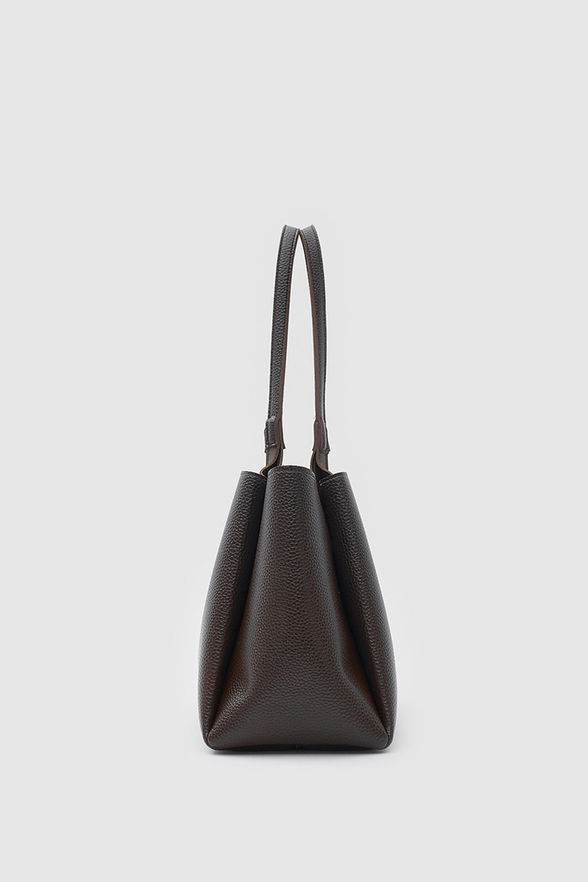 Shulebags Maksi Tote Çanta Acı Kahve görsel 4