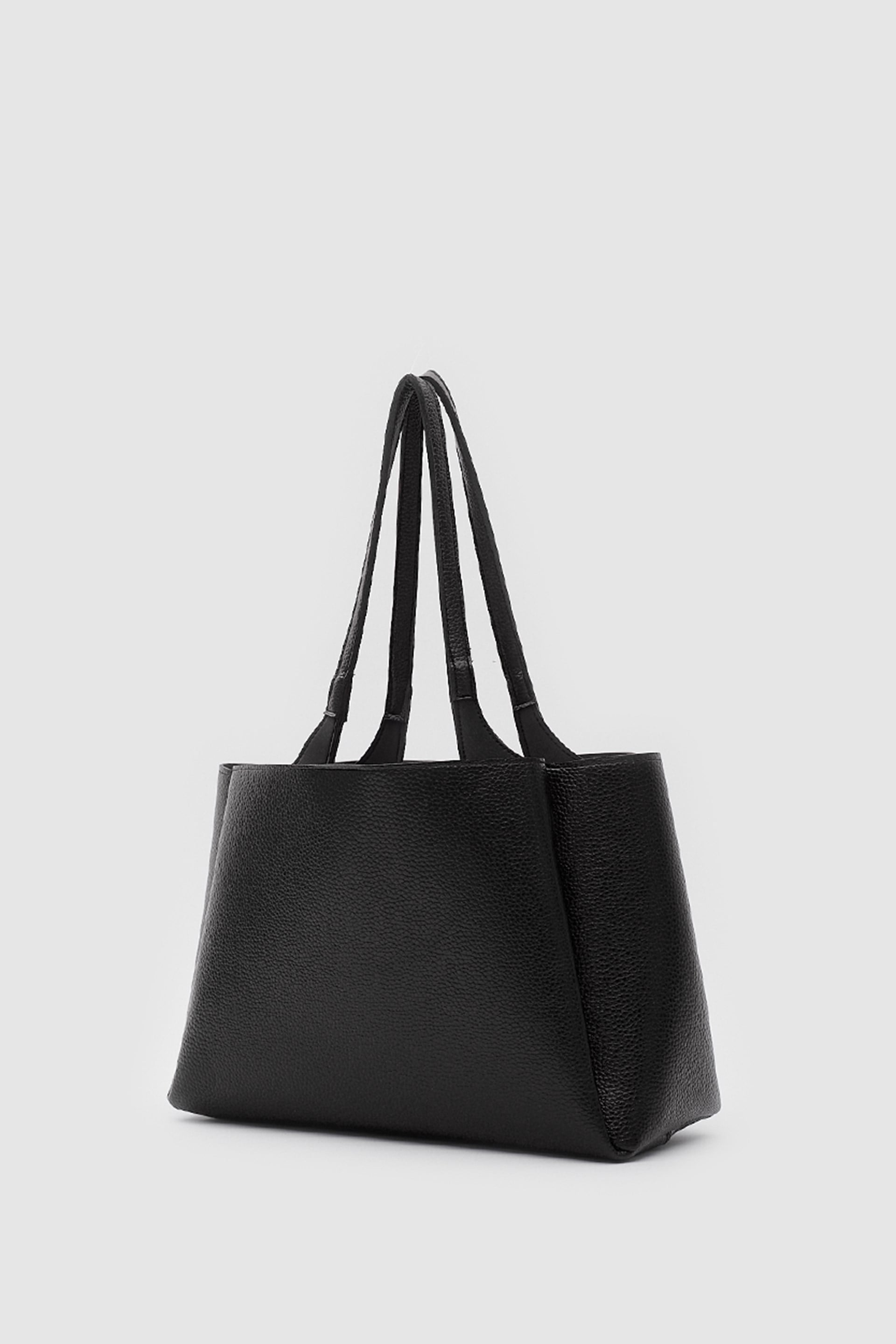 Shulebags Maksi Tote Çanta Siyah görsel 2
