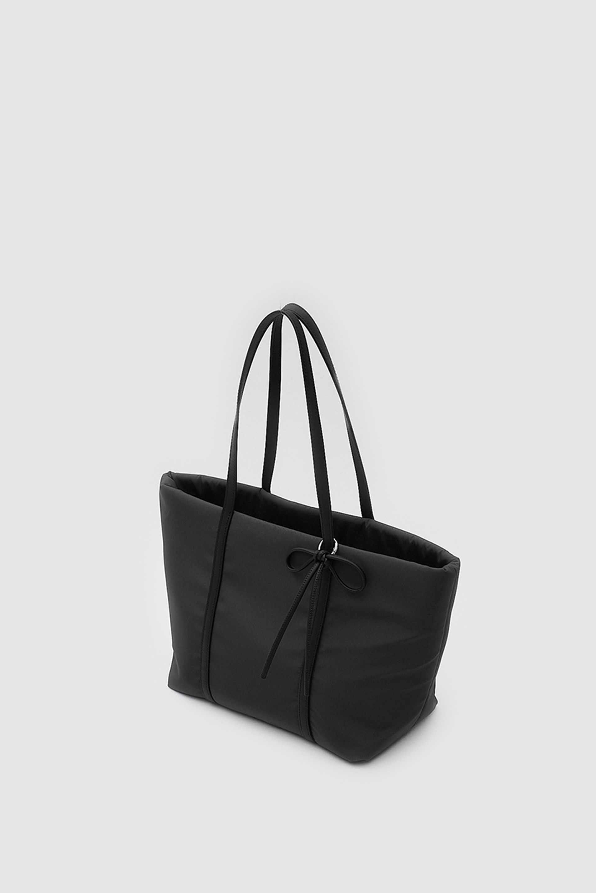 Shulebags Jersey Fiyonklu Omuz Çantası Siyah görsel 3