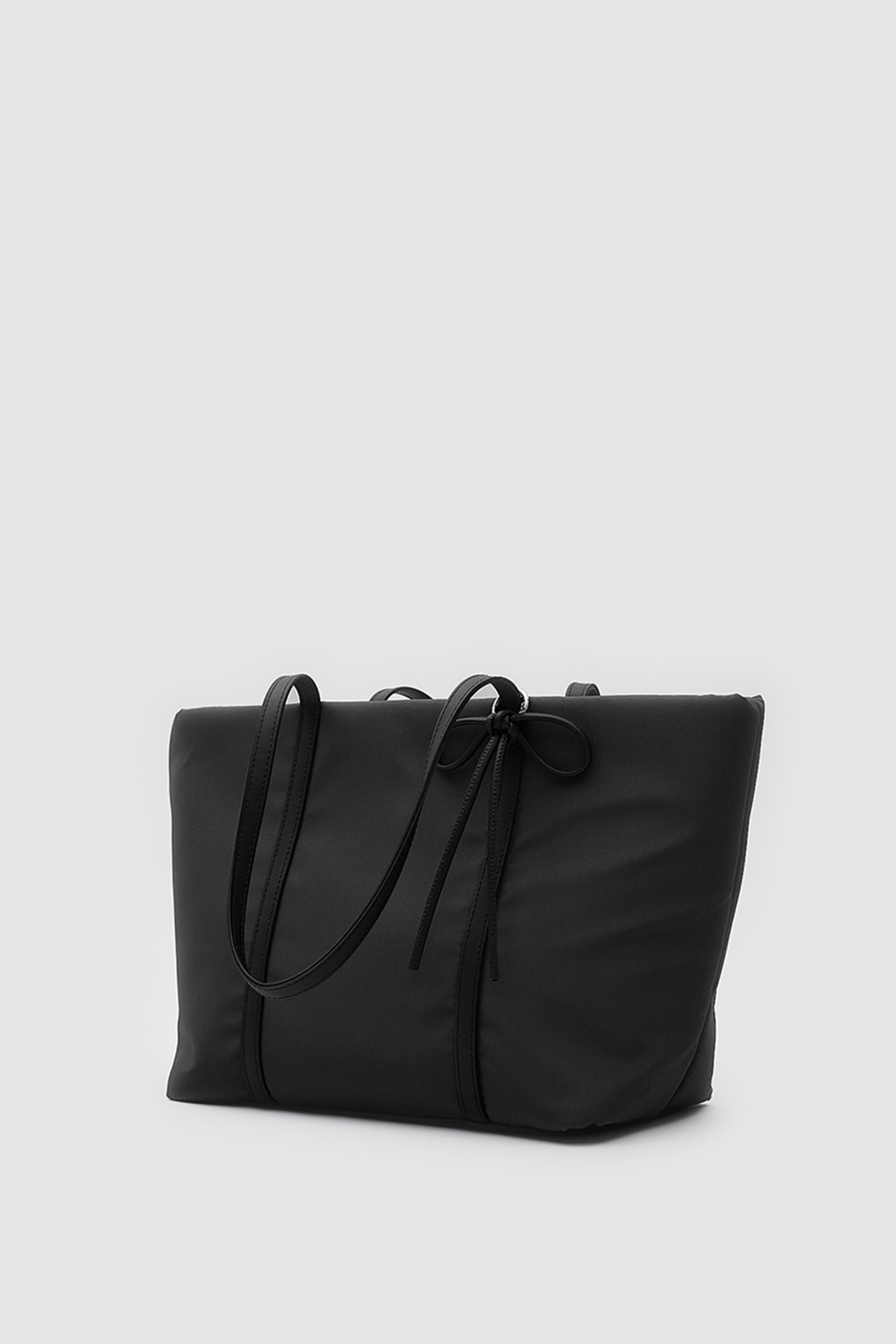 Shulebags Jersey Fiyonklu Omuz Çantası Siyah görsel 5