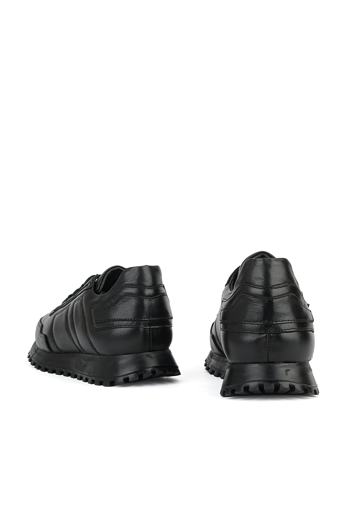 Ziya Ayakkabı Erkek Hakiki Deri Sneaker 1631026Z113 Siyah görsel 3