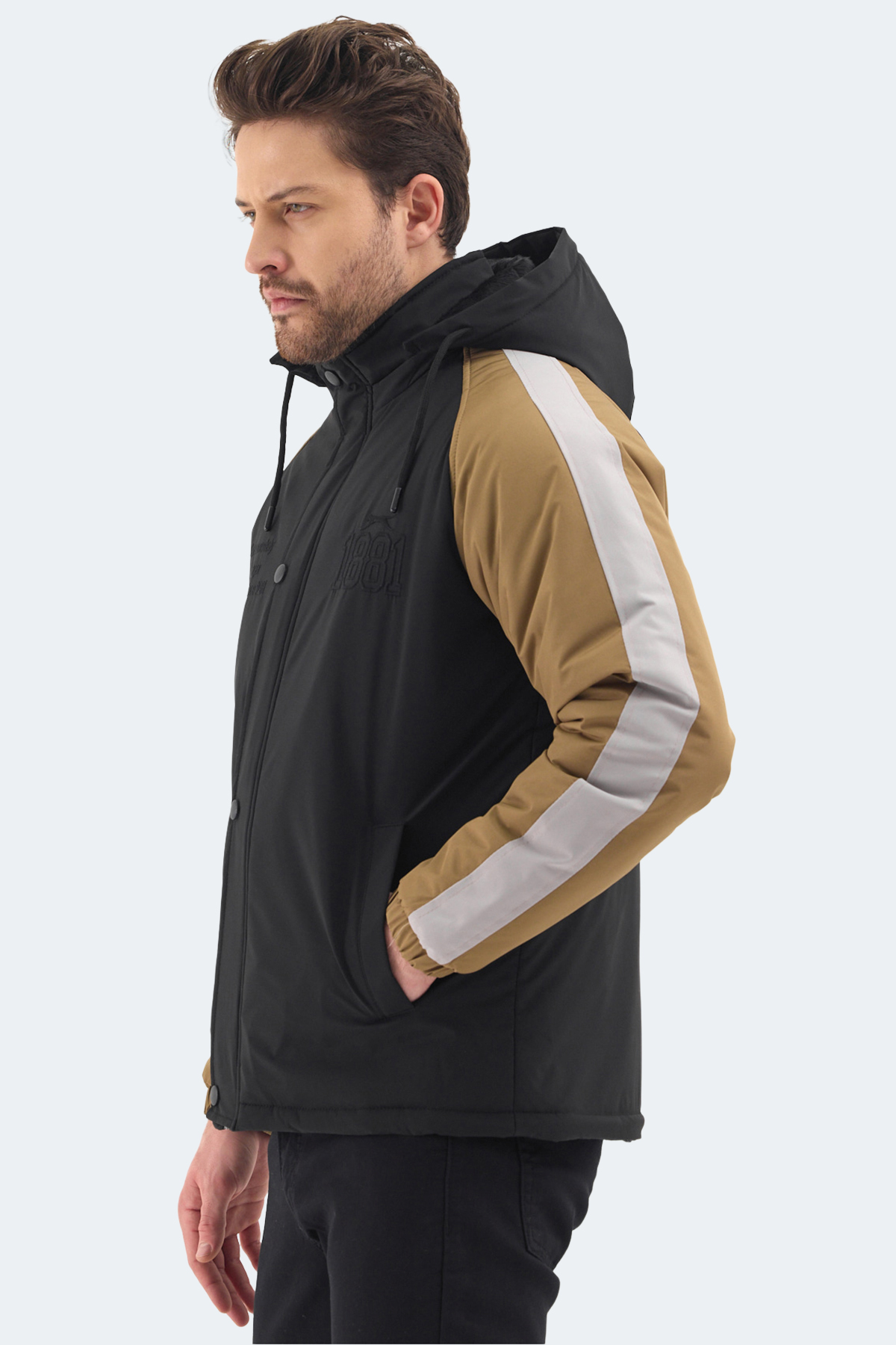 SLAZENGER HINOX Erkek Mont Kaban Siyah görsel 3