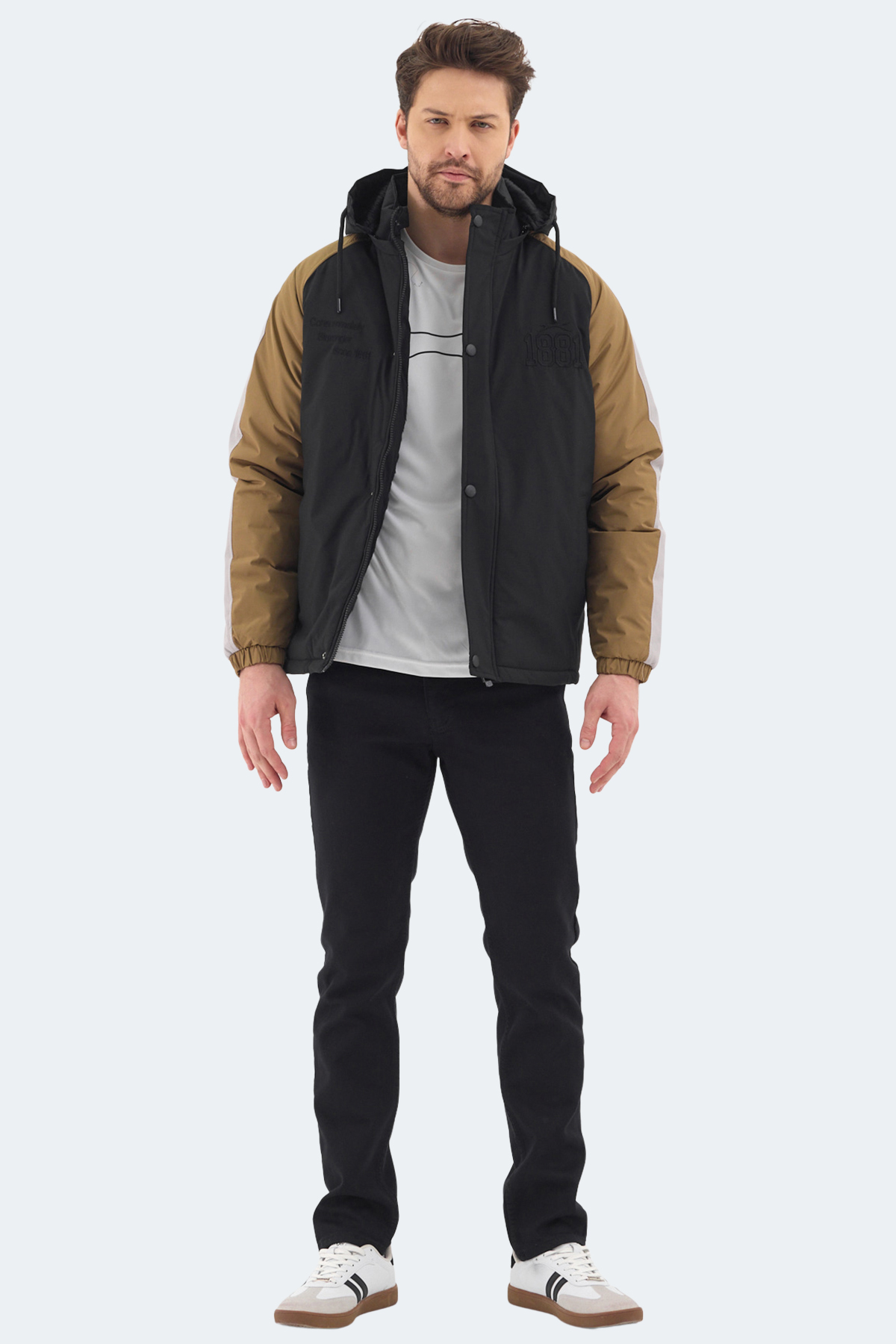 SLAZENGER HINOX Erkek Mont Kaban Siyah görsel 7