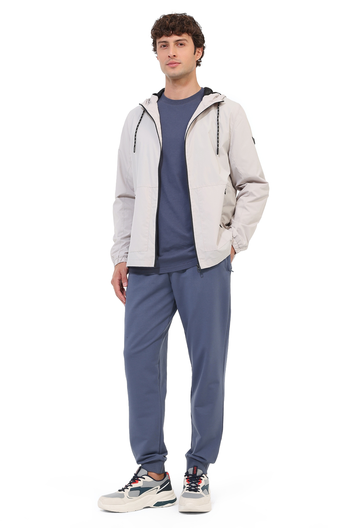 Kinetix Yağmurluk Erkek Vizon ML 8INDIGO 8PRF115 görsel 3