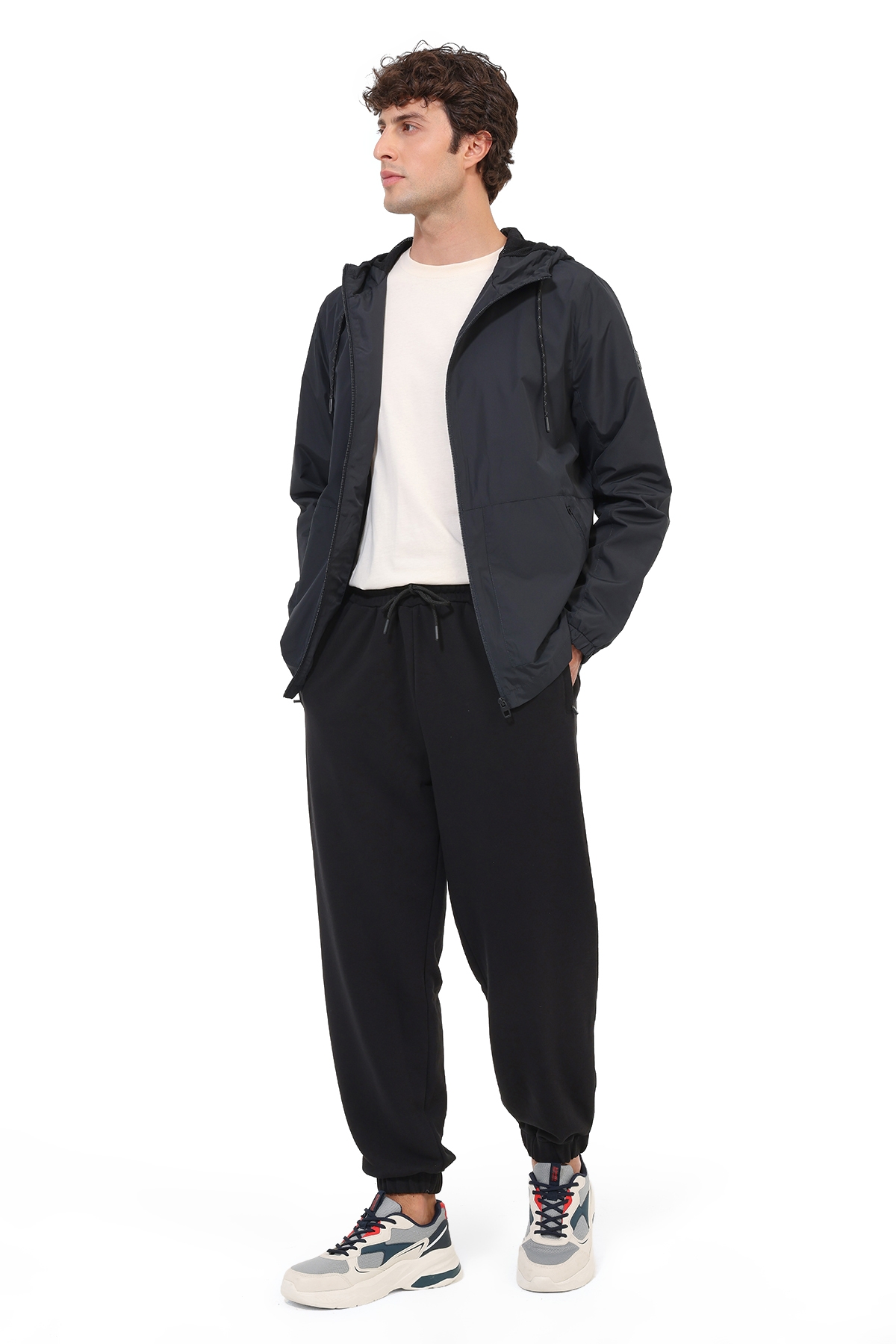 Kinetix Yağmurluk Erkek Siyah ML 8INDIGO 8PRF115 görsel 3