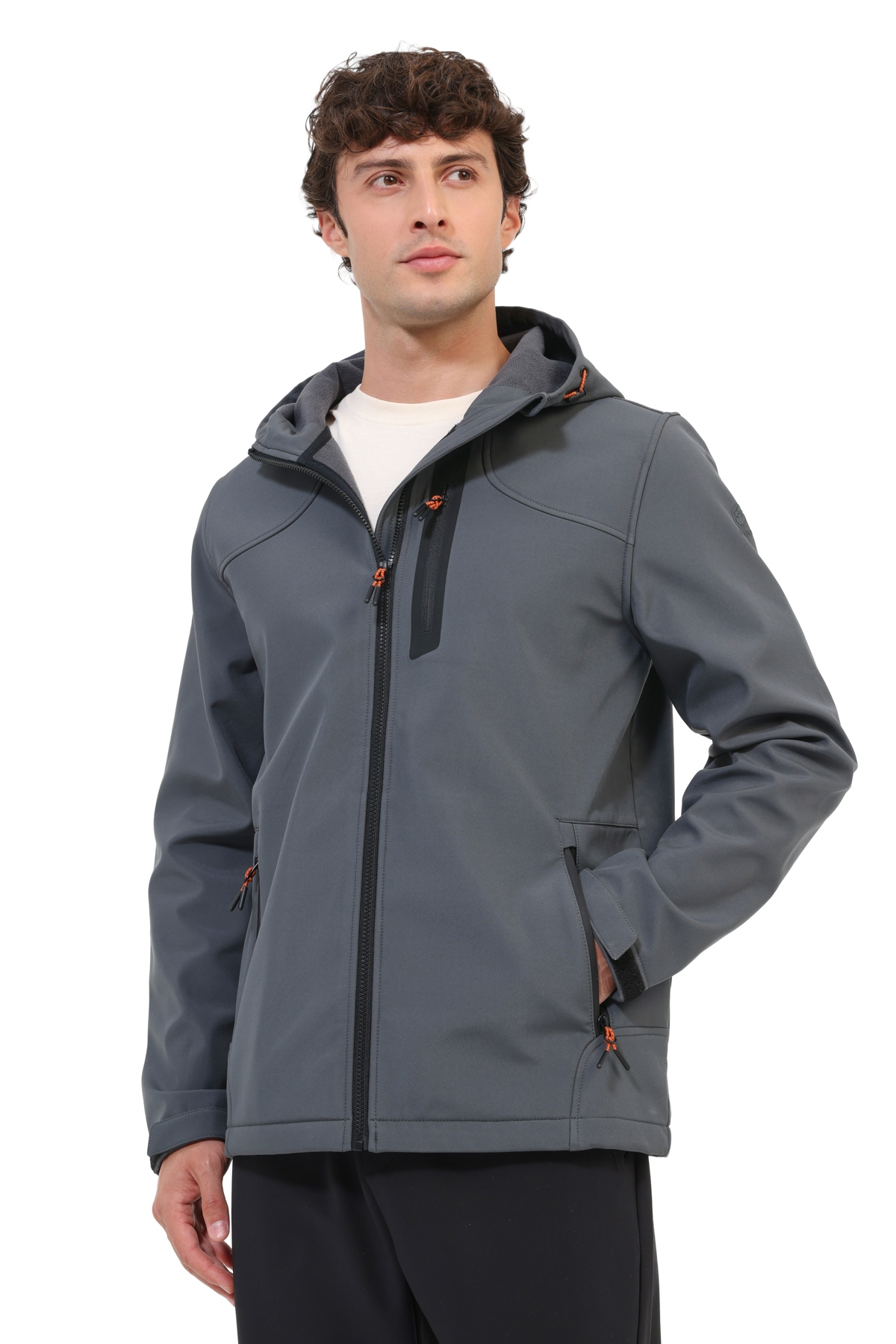 Lumberjack Softshell Erkek Antrasit ML NEW TREND 5GT17