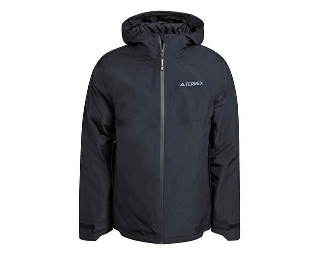 Adidas Terrex Mt 3In1 Down Erkek Outdoor Mont JV6242 Siyah görsel 6