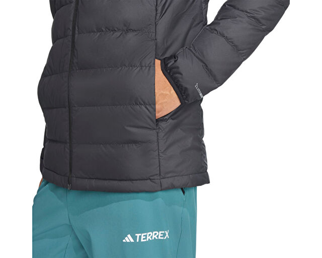 Adidas Terrex Mt Down Jacket Erkek Outdoor Montu JZ9966 Siyah görsel 4