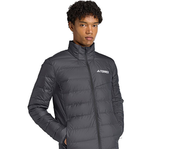 Adidas Terrex Mt Down Jacket Erkek Outdoor Montu JZ9966 Siyah görsel 5