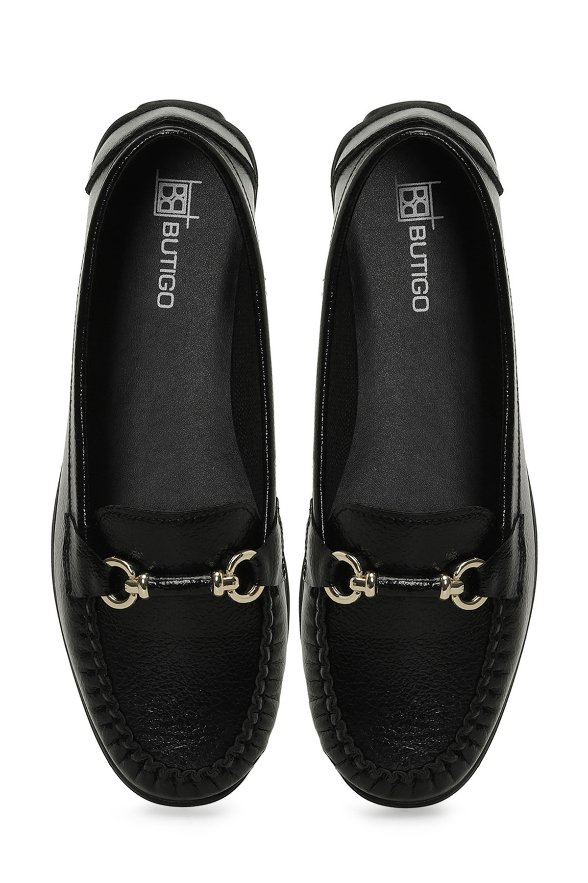 Butigo 25S-118 5FX Siyah Kadın Loafer görsel 4