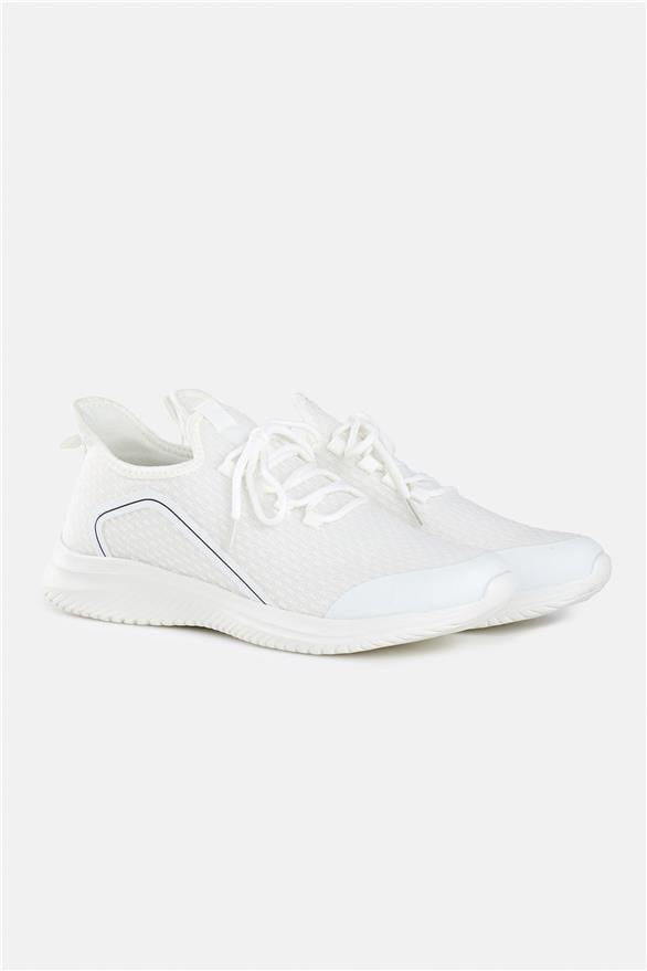 Süvari Beyaz Sneakers Ayakkabı