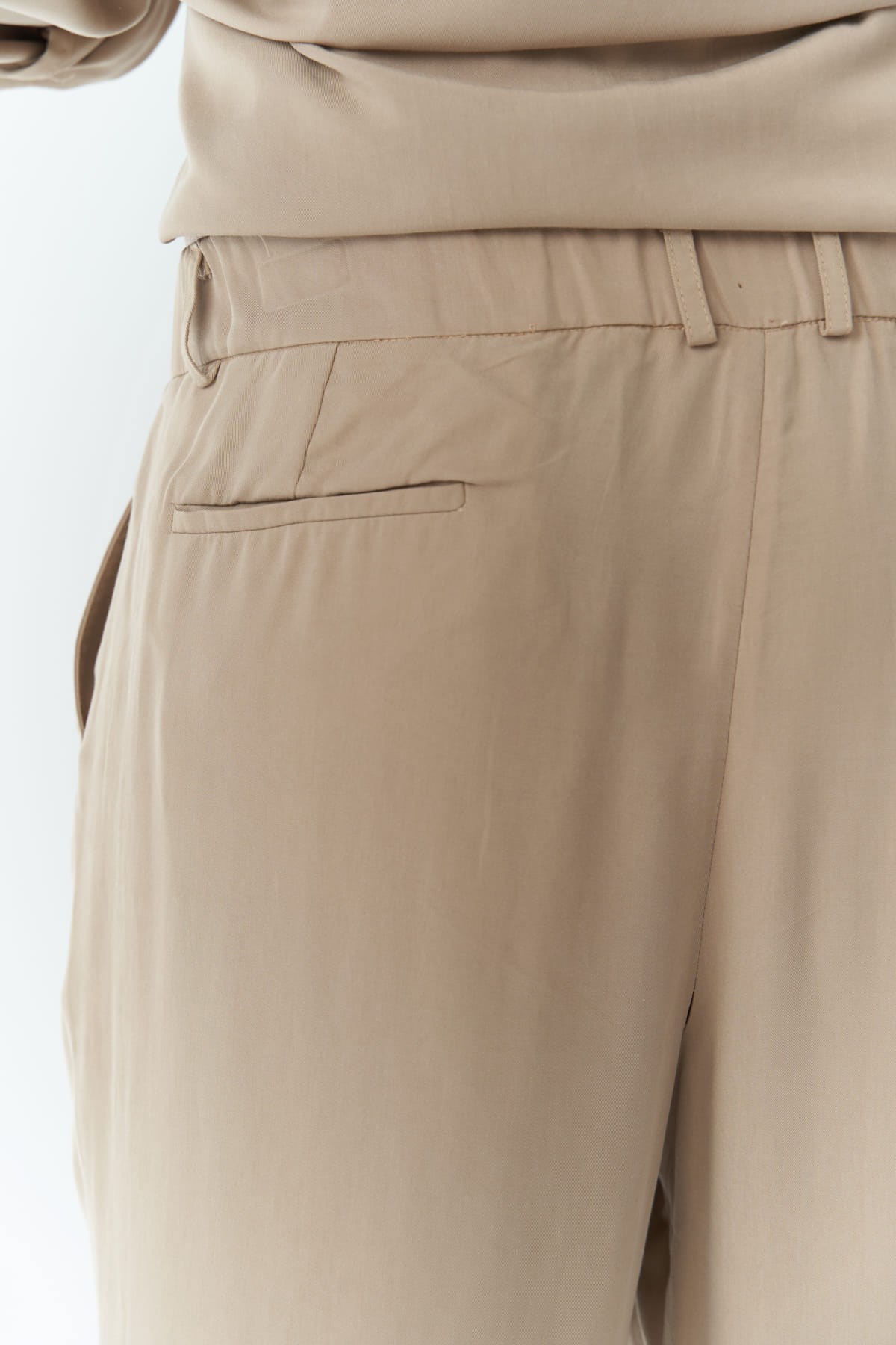 Mai Collection Jonathan Erkek Koyu Vizon Gömlek Pantolon Takım görsel 5