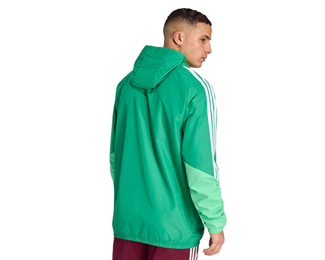Adidas Tiro26C Aw Jkt Erkek Futbol Antrenman Yağmurluk KB0136 Yeşil görsel 2