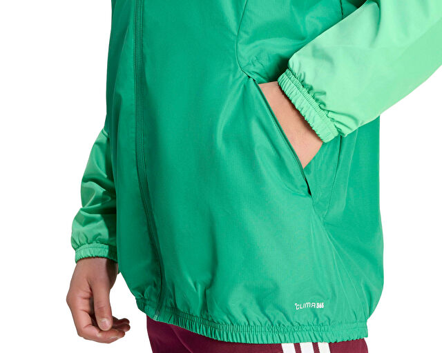 Adidas Tiro26C Aw Jkt Erkek Futbol Antrenman Yağmurluk KB0136 Yeşil görsel 5