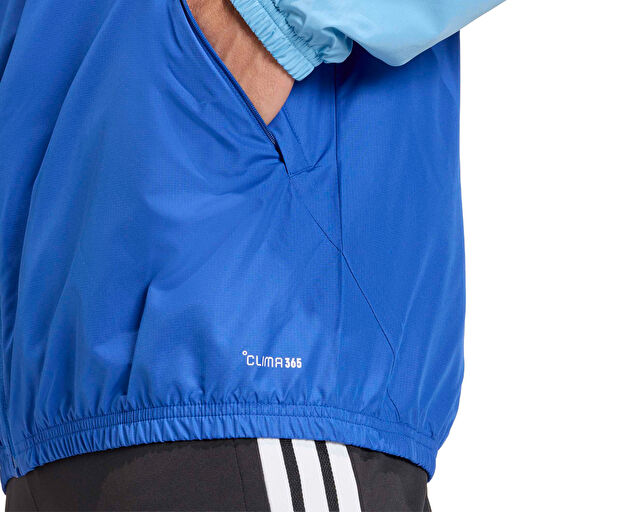 Adidas Tiro26C Aw Jkt Erkek Futbol Antrenman Yağmurluk KB0135 Mavi görsel 5