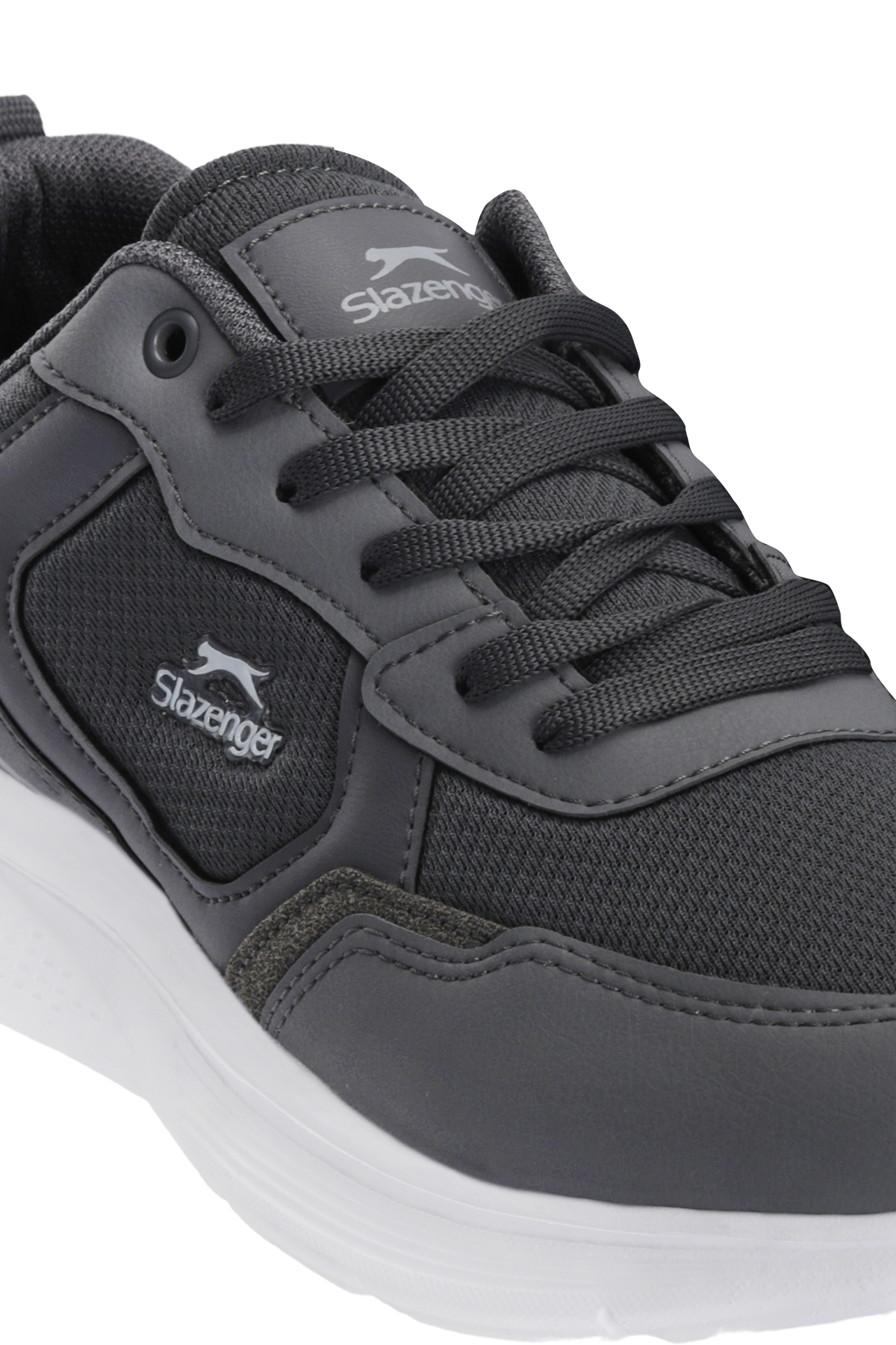 SLAZENGER ICONAS I Erkek Koyu Gri Günlük Spor Ayakkabısı görsel 4