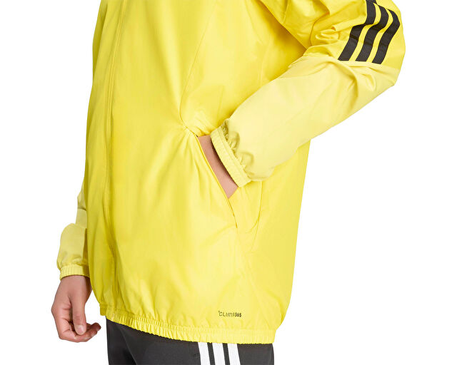 Adidas Tiro26C Aw Jkt Erkek Futbol Antrenman Yağmurluk KB0139 Sarı görsel 5