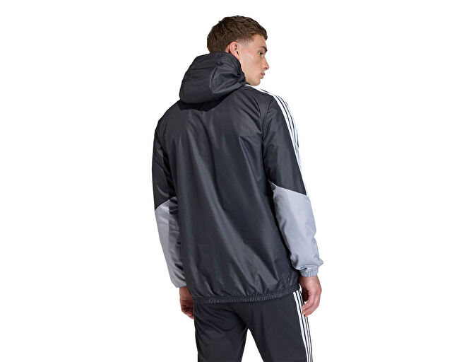 Adidas Tiro26C Aw Jkt Erkek Futbol Antrenman Yağmurluk JX4247 Siyah görsel 2