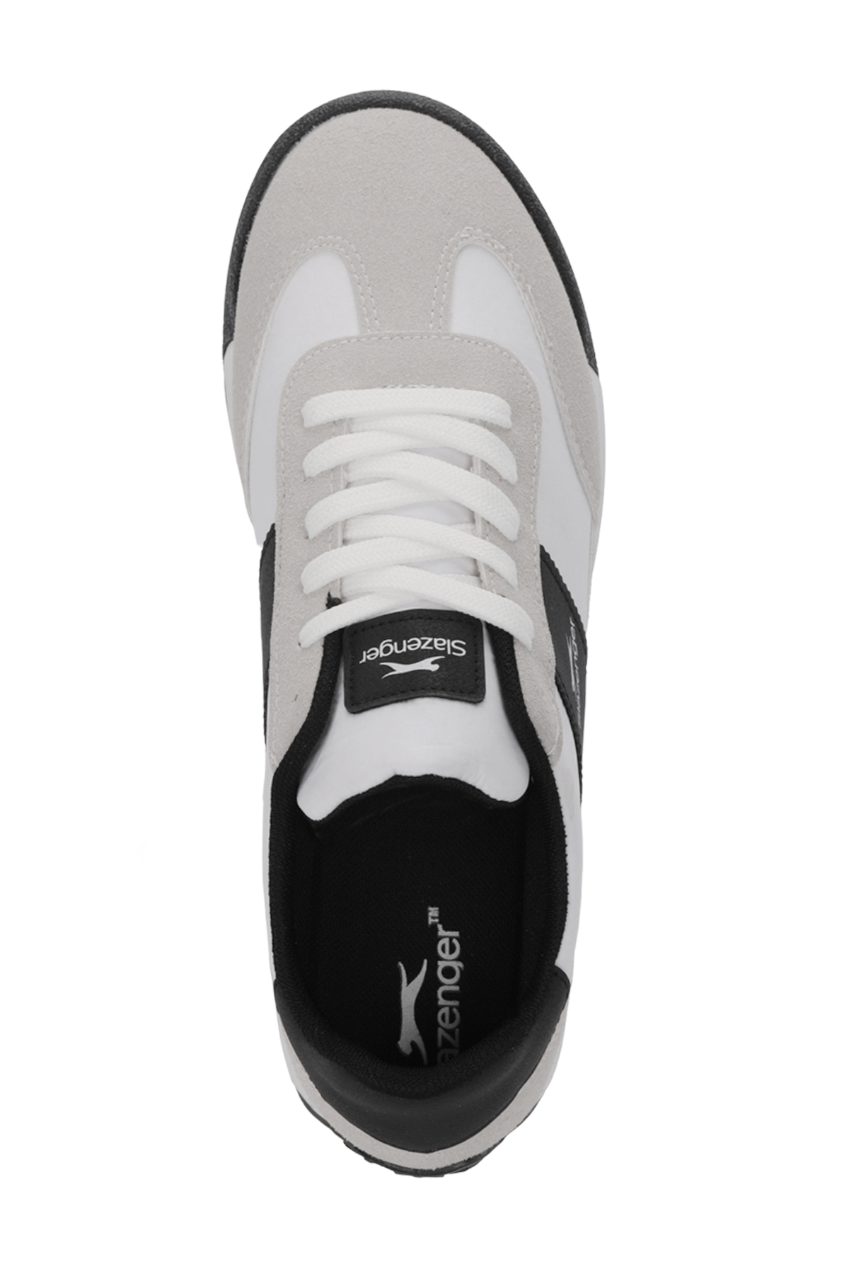 SLAZENGER PLATIN I Erkek Beyaz / Siyah Günlük Spor Ayakkabısı görsel 5