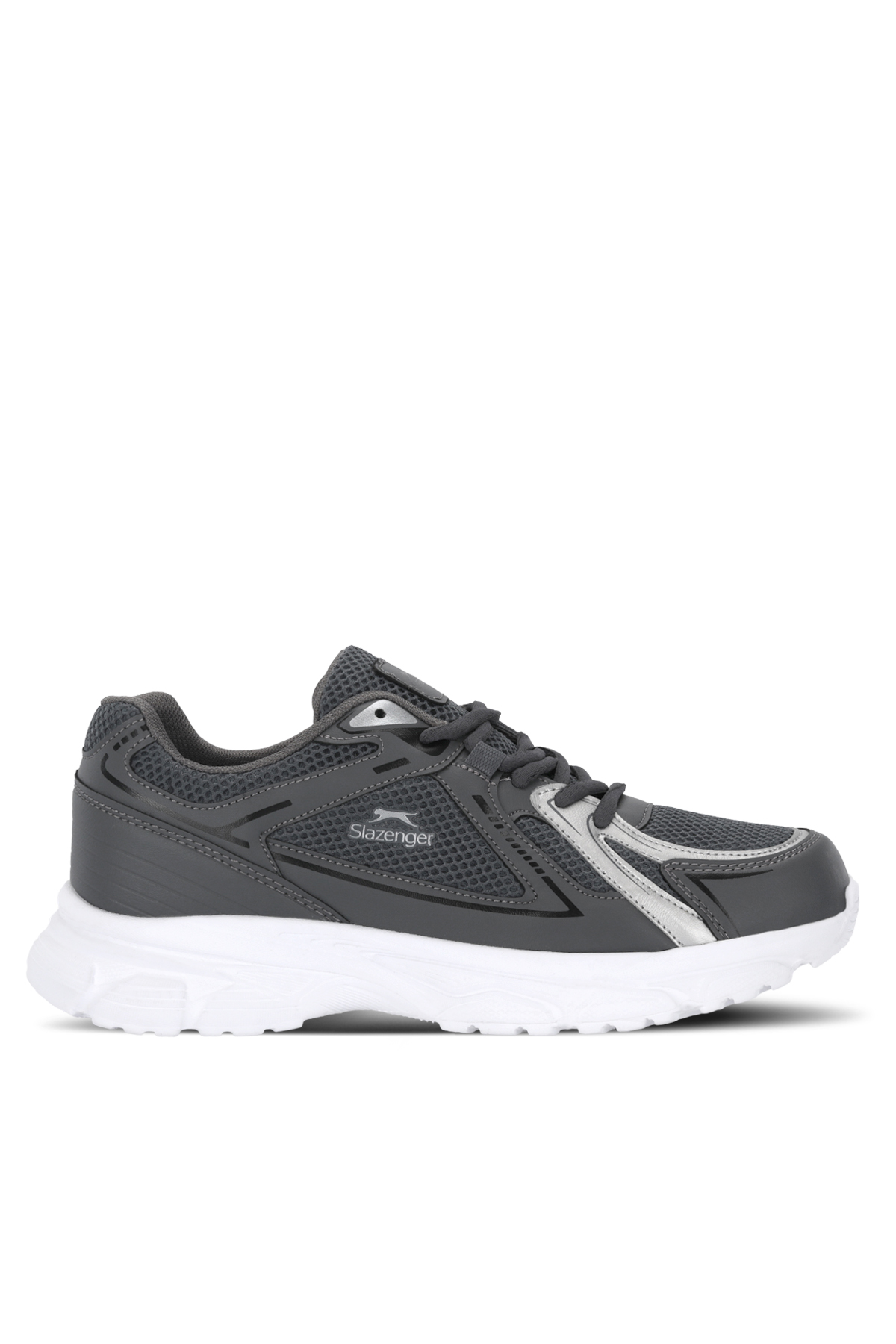 SLAZENGER OPSIST I Erkek Koyu Gri / Gümüş Koşu & Yürüyüş Spor Ayakkabısı