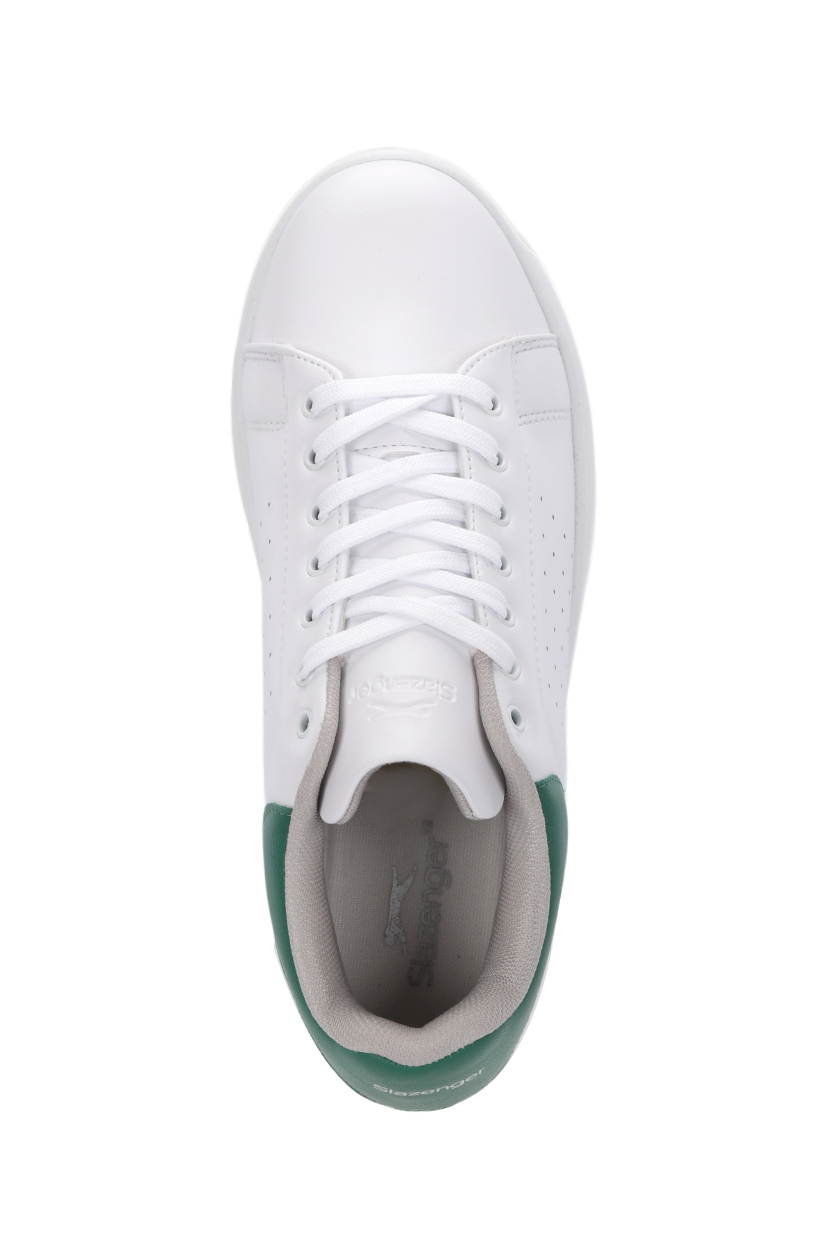 SLAZENGER PIERO I Kadın Beyaz / Yeşil Günlük Spor Ayakkabısı görsel 5