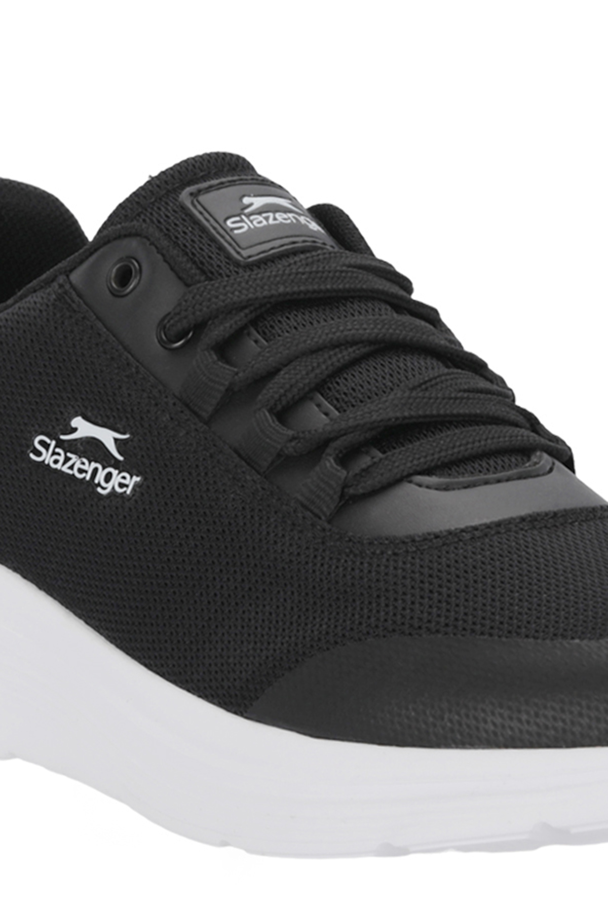 SLAZENGER PLANK I Kadın Siyah / Beyaz Koşu & Yürüyüş Spor Ayakkabısı görsel 4