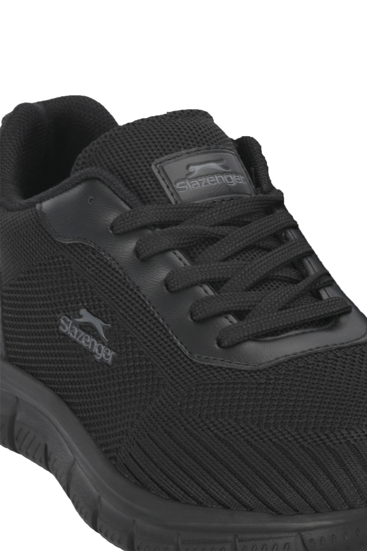 SLAZENGER PAULO Erkek Siyah / Siyah Koşu & Yürüyüş Spor Ayakkabısı görsel 4