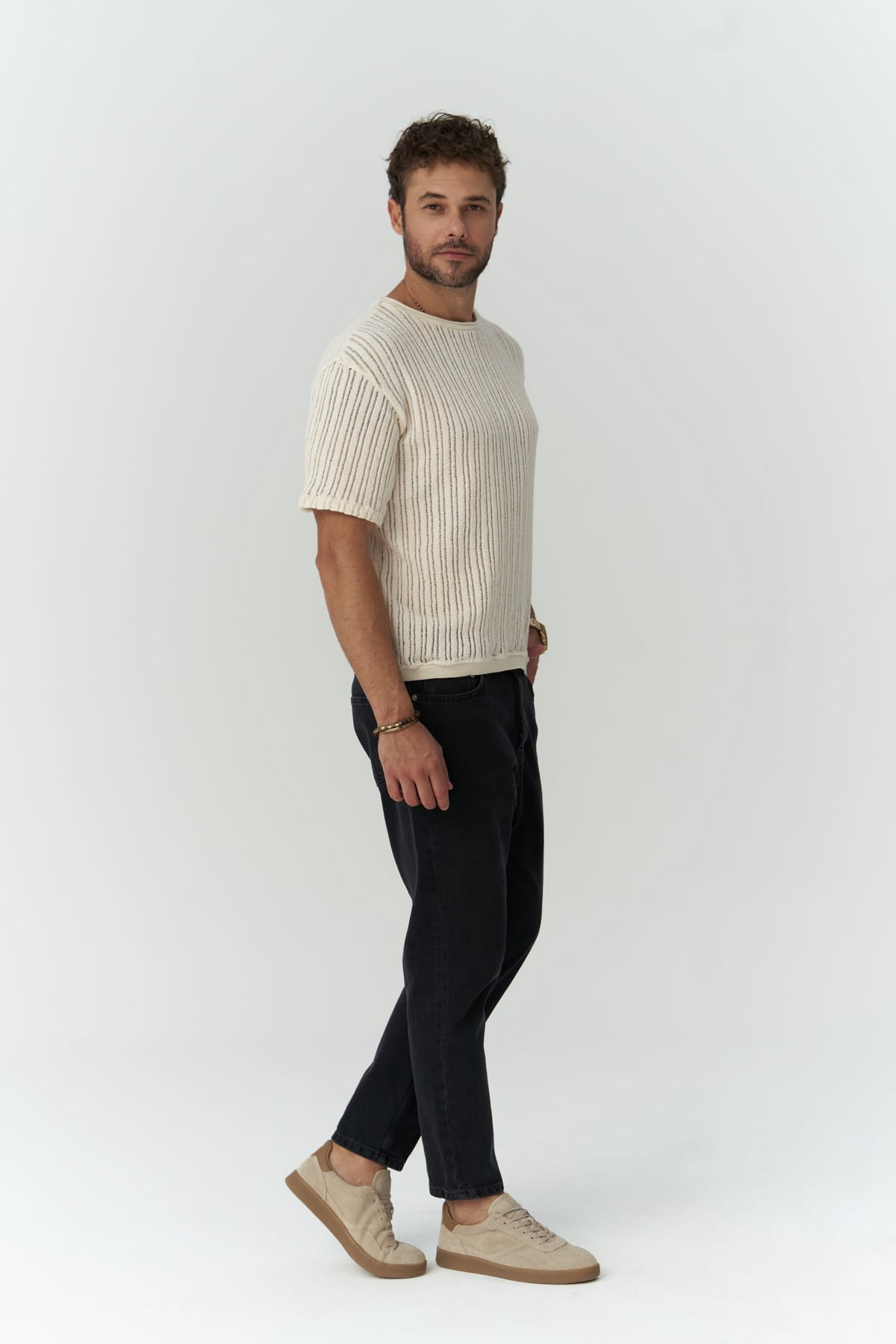 Mai Collection Grant Siyah Erkek %100 Pamuk Jean Pantolon