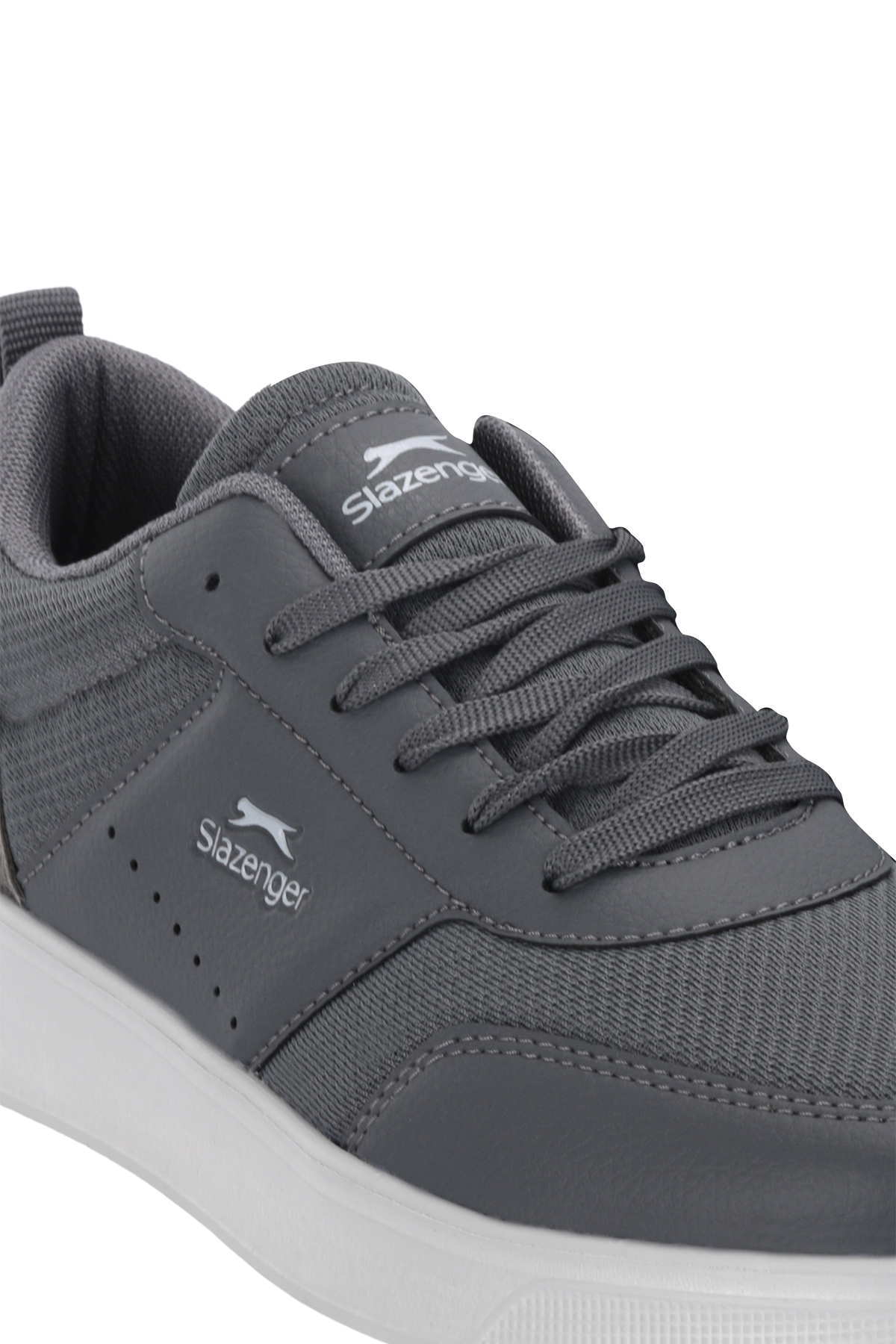 SLAZENGER INTRO I Erkek Koyu Gri Günlük Spor Ayakkabısı görsel 4