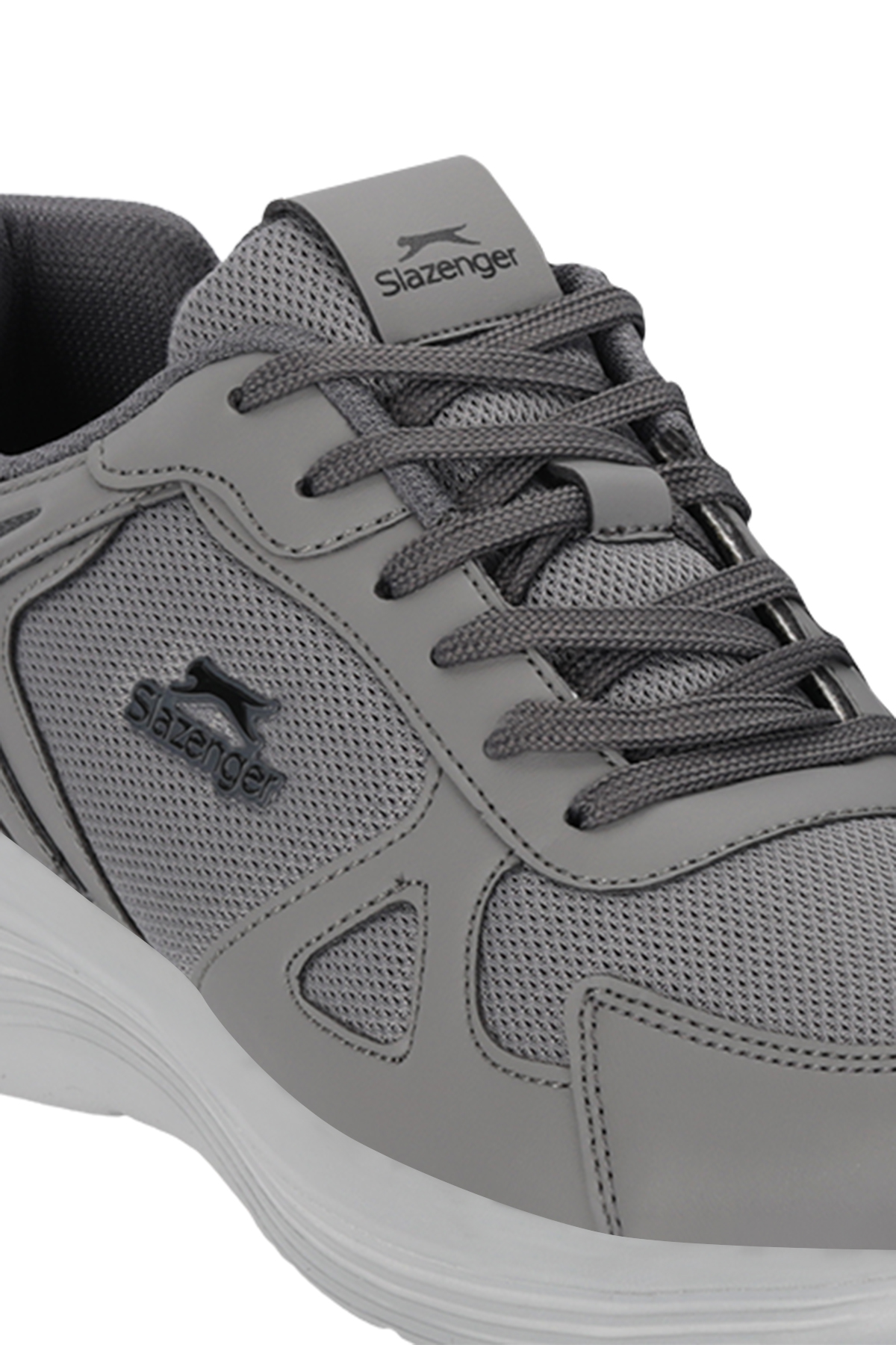SLAZENGER FINESSE I Erkek Koyu Gri Koşu & Yürüyüş Spor Ayakkabısı görsel 4