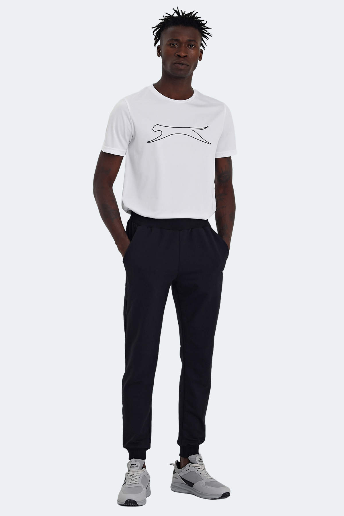SLAZENGER RAIN Erkek Eşofman Altı Lacivert görsel 2