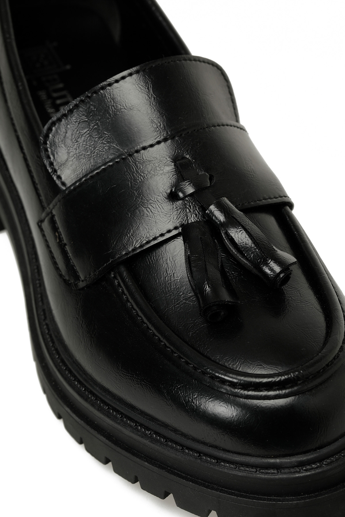 Butigo 25K-2108 5PR Siyah Kadın Loafer görsel 7